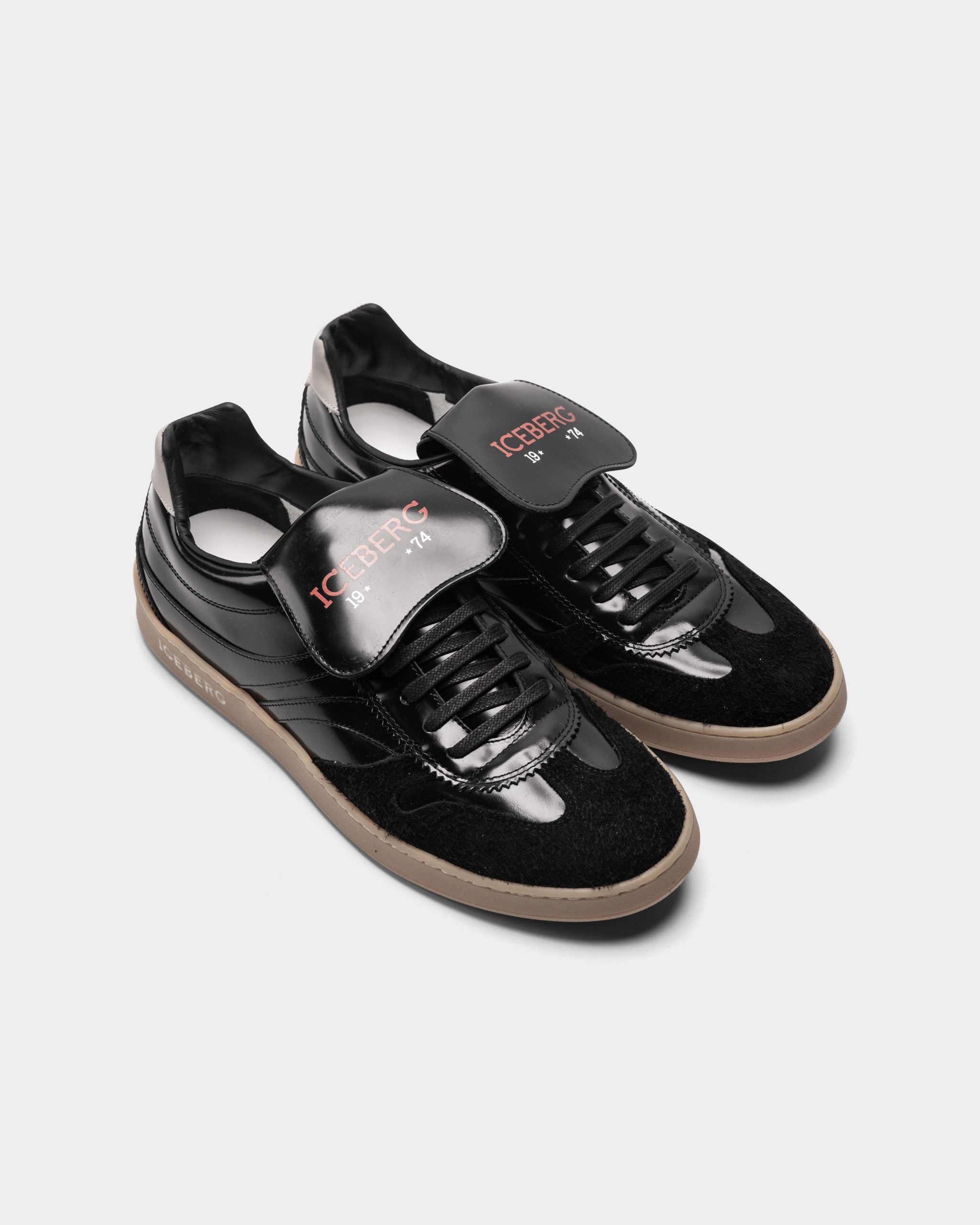 Iceberg Men's Black Sneaker | IU180901
