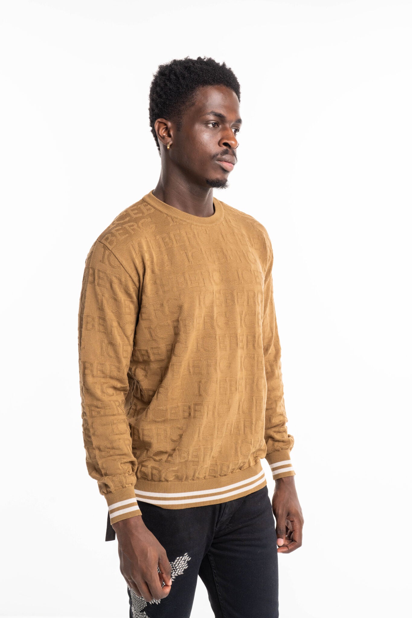 Iceberg Men's Round Neck Knitted I1P A009 7604 2484