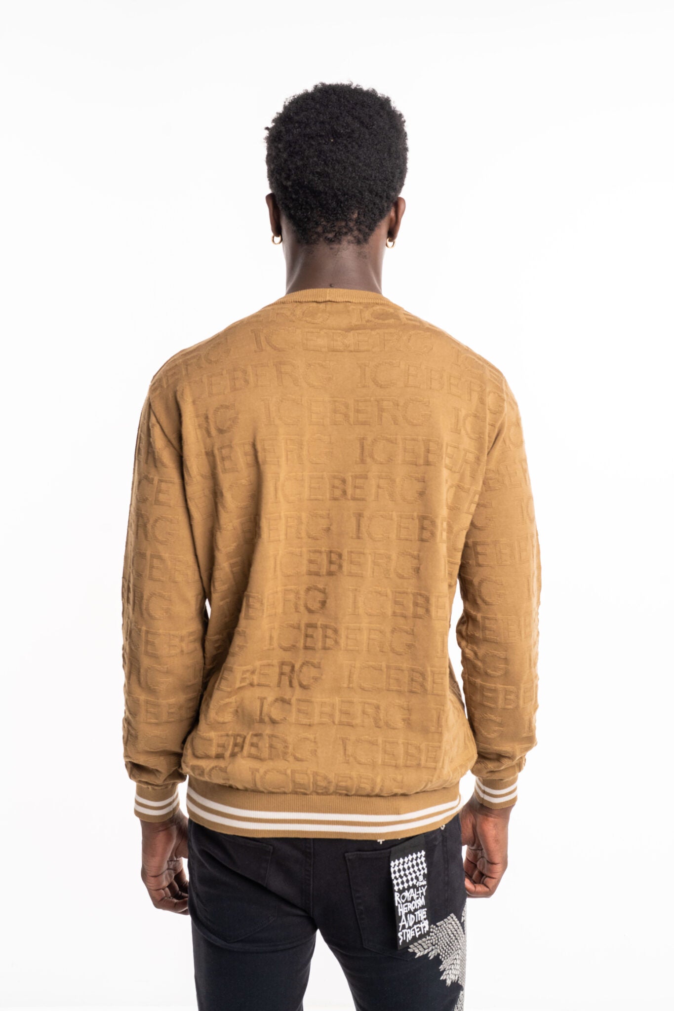 Iceberg Men's Round Neck Knitted I1P A009 7604 2484