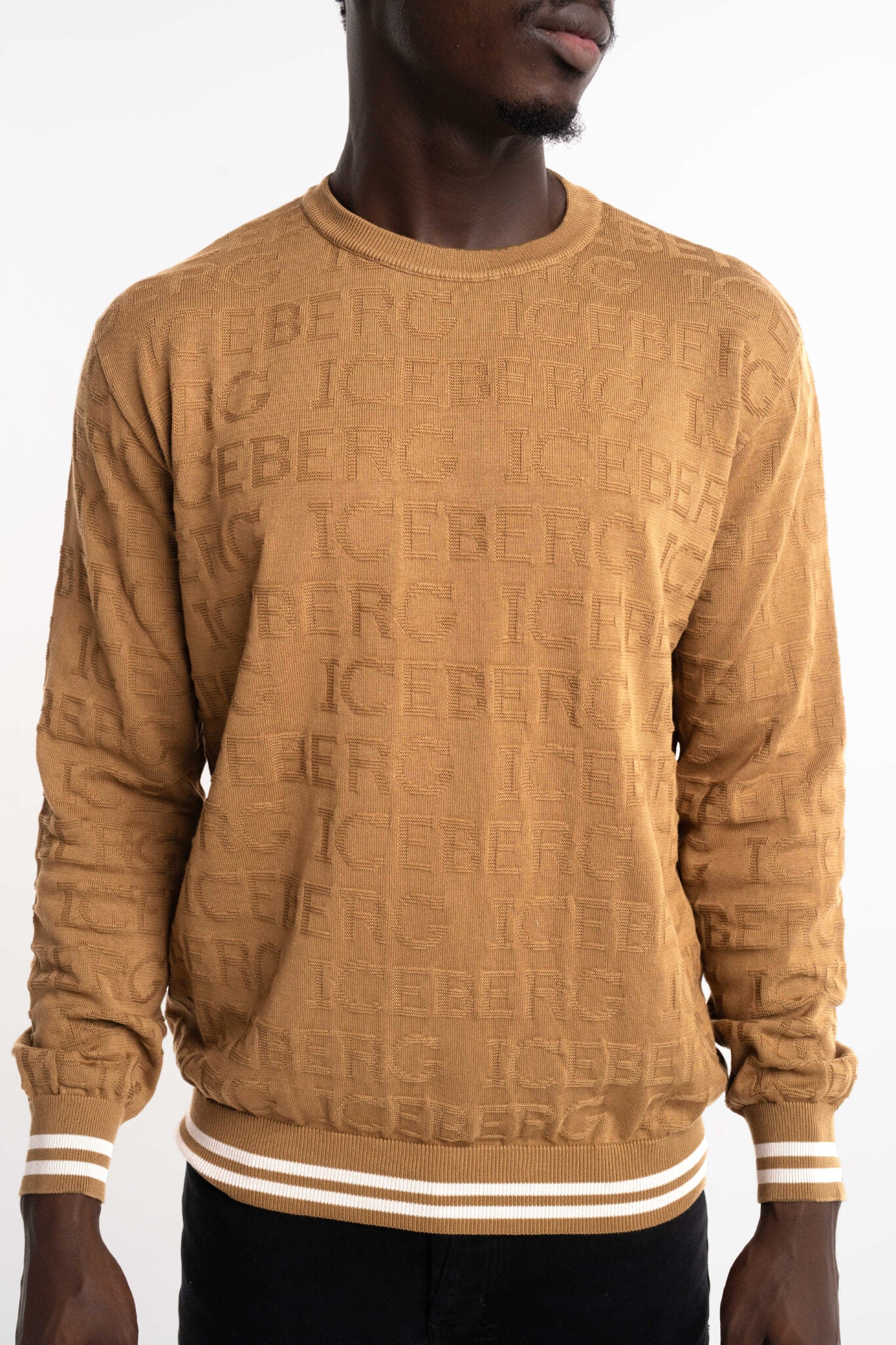 Iceberg Men's Round Neck Knitted I1P A009 7604 2484