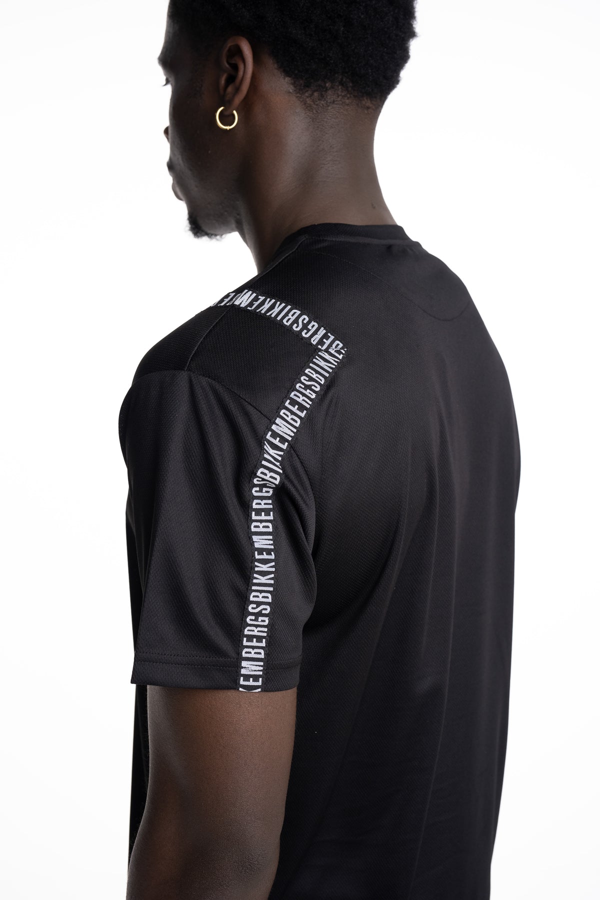 Bikkembergs Men's T Shirt Black | BMT1561-8000