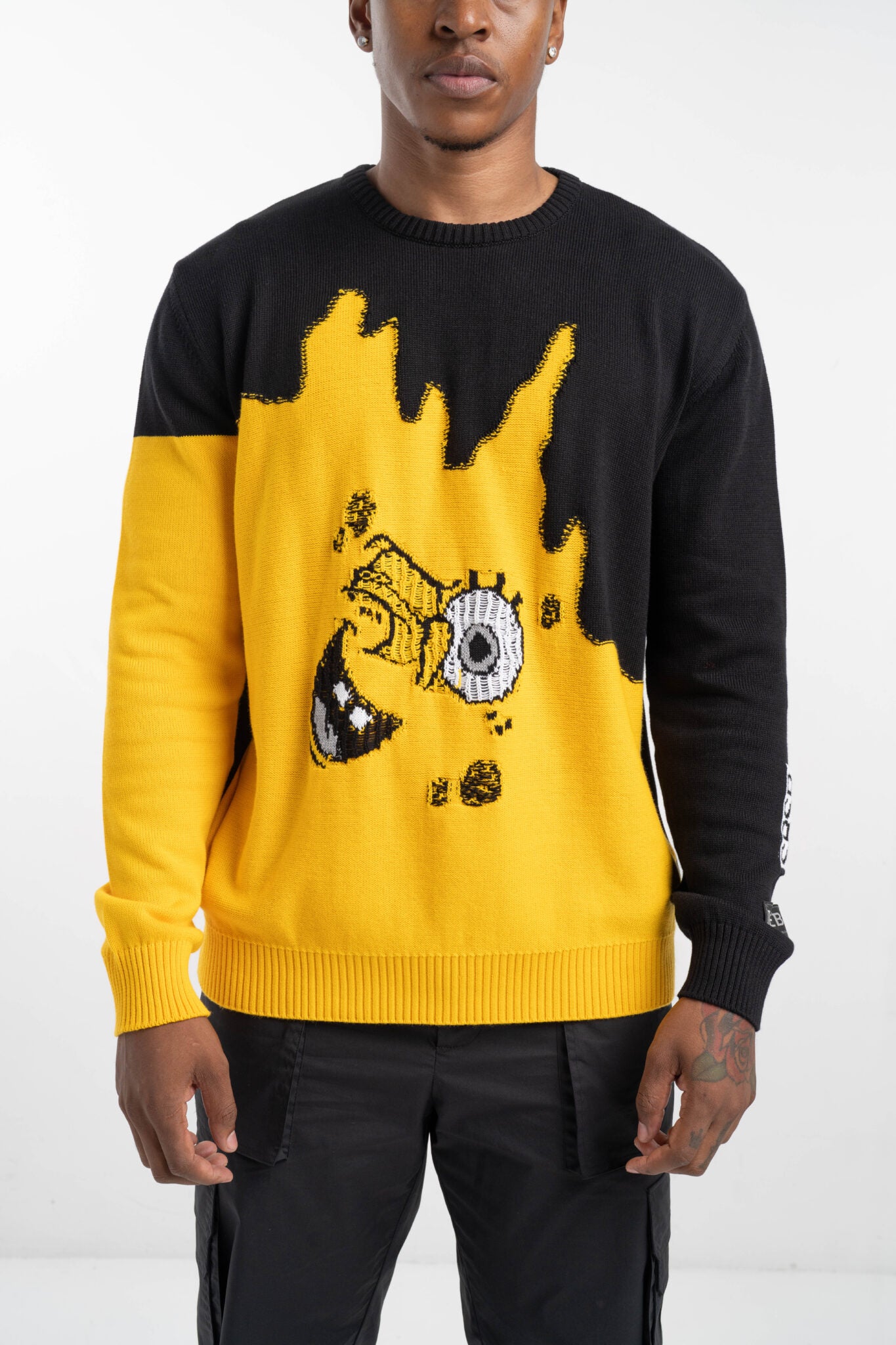 Iceberg Men's Round Neck Knitted I1P A017 7604 0002