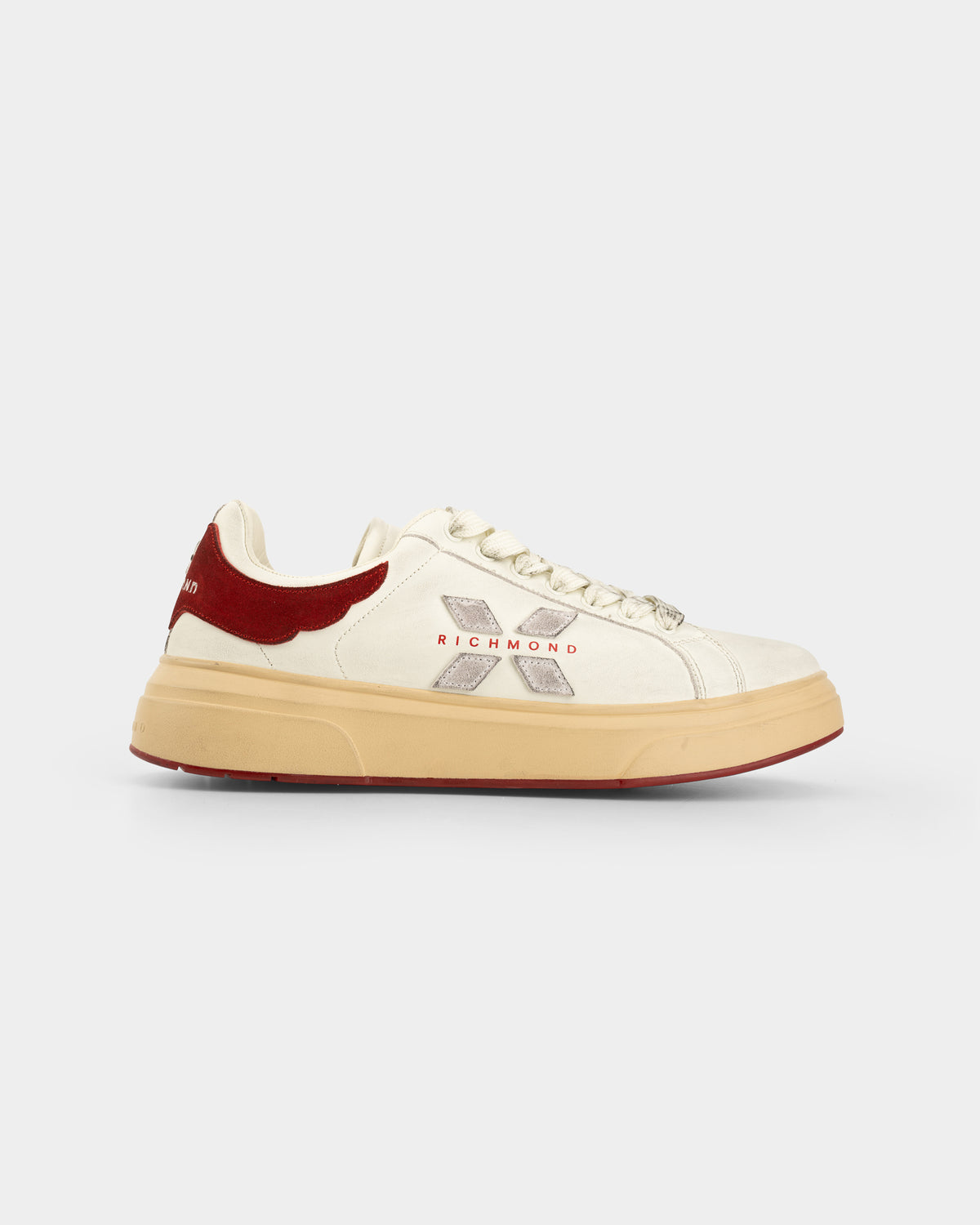 John Richmond Men's Action Leather Off Sneaker | 32405-B