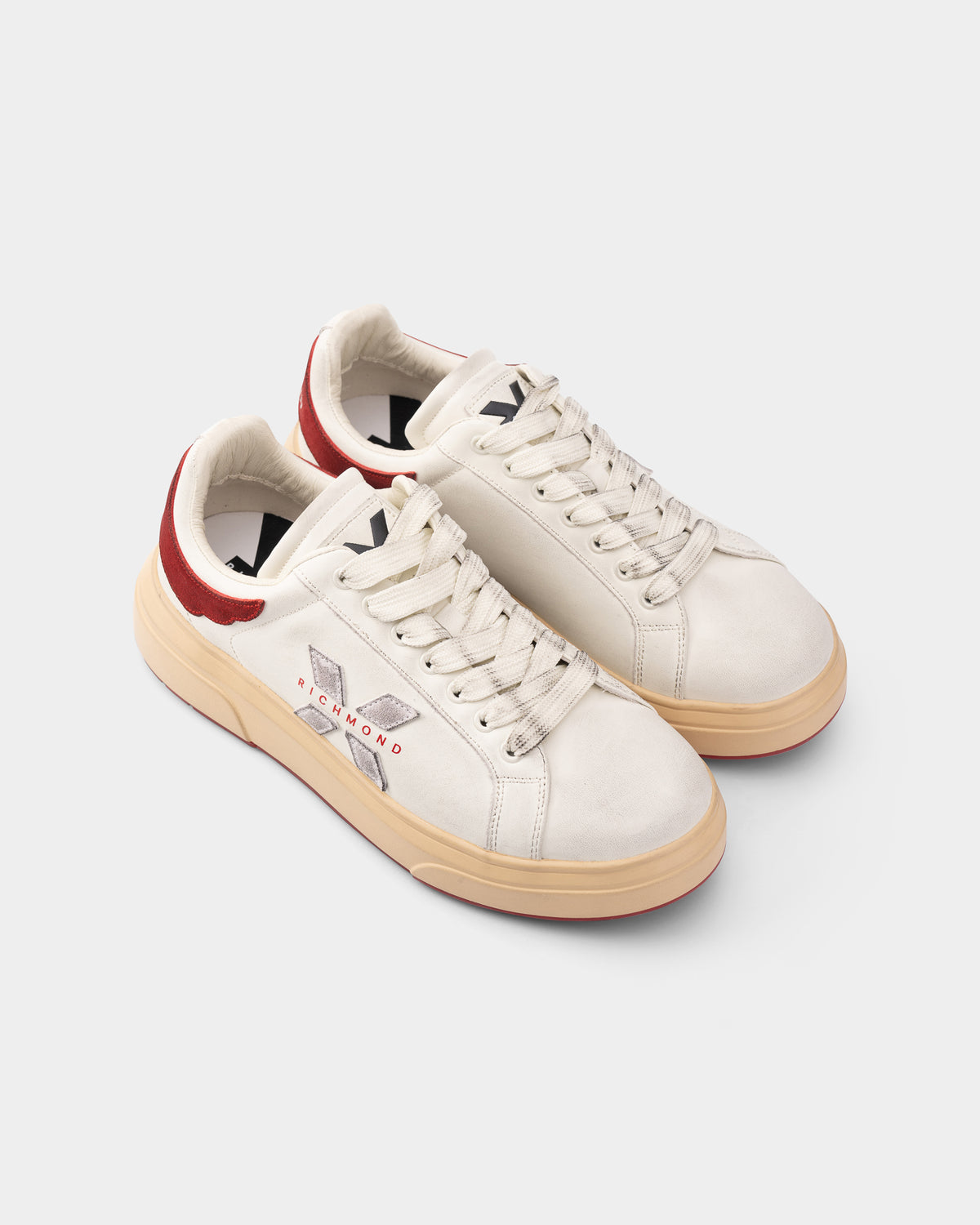 John Richmond Men's Action Leather Off Sneaker | 32405-B