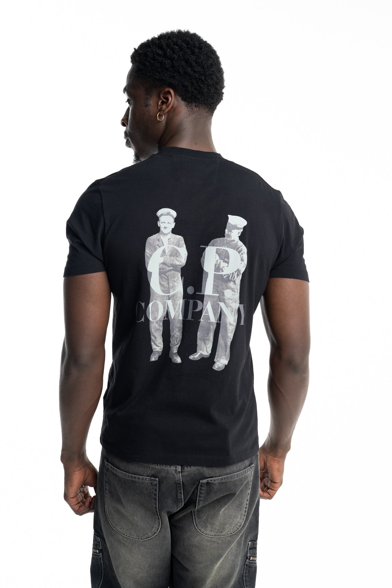 CP Company Men's SS T Shirt | 19CMTS106A006586W-999