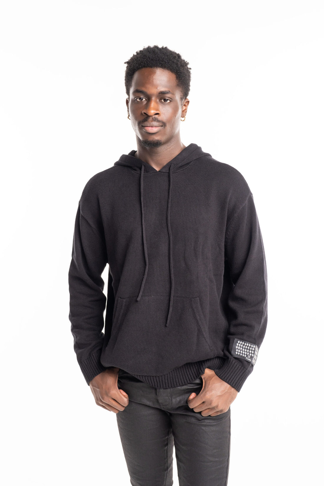 Ksubi Men's Knitted 1999 Knit Hoodie Black MPS25KW005 BLK
