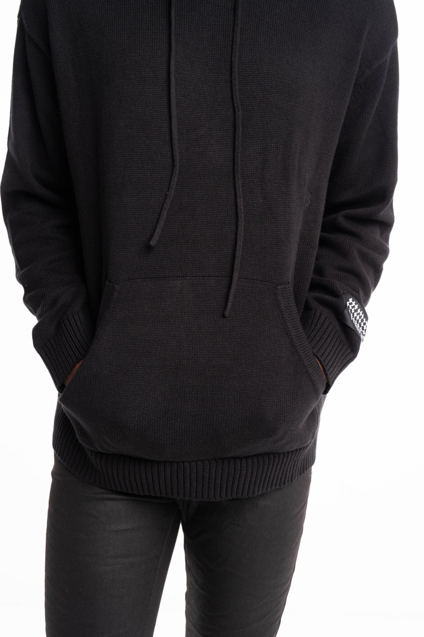 Ksubi Men's Knitted 1999 Knit Hoodie Black MPS25KW005 BLK