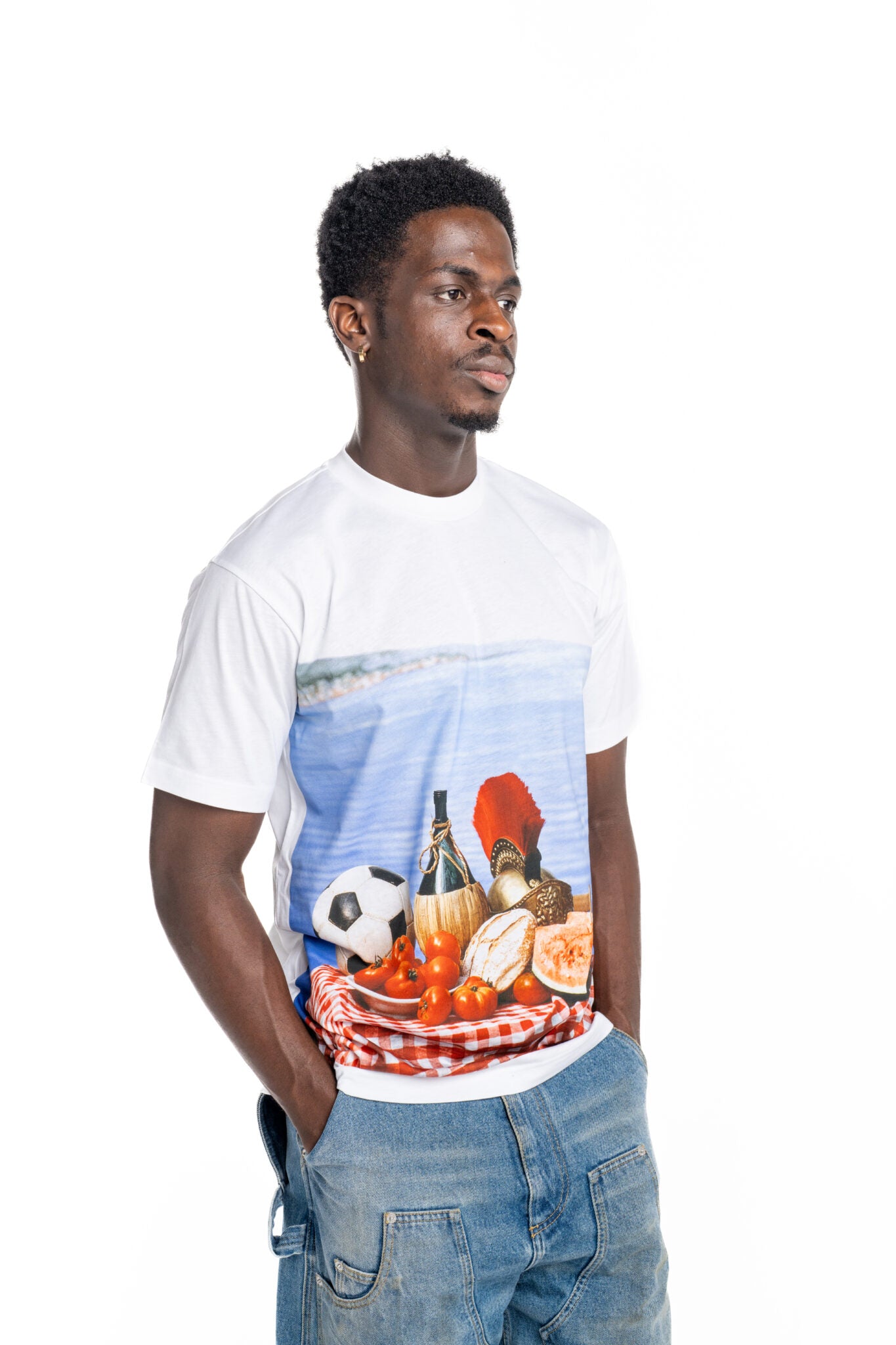 Moschino Men's T Shirt A0702 241 1001