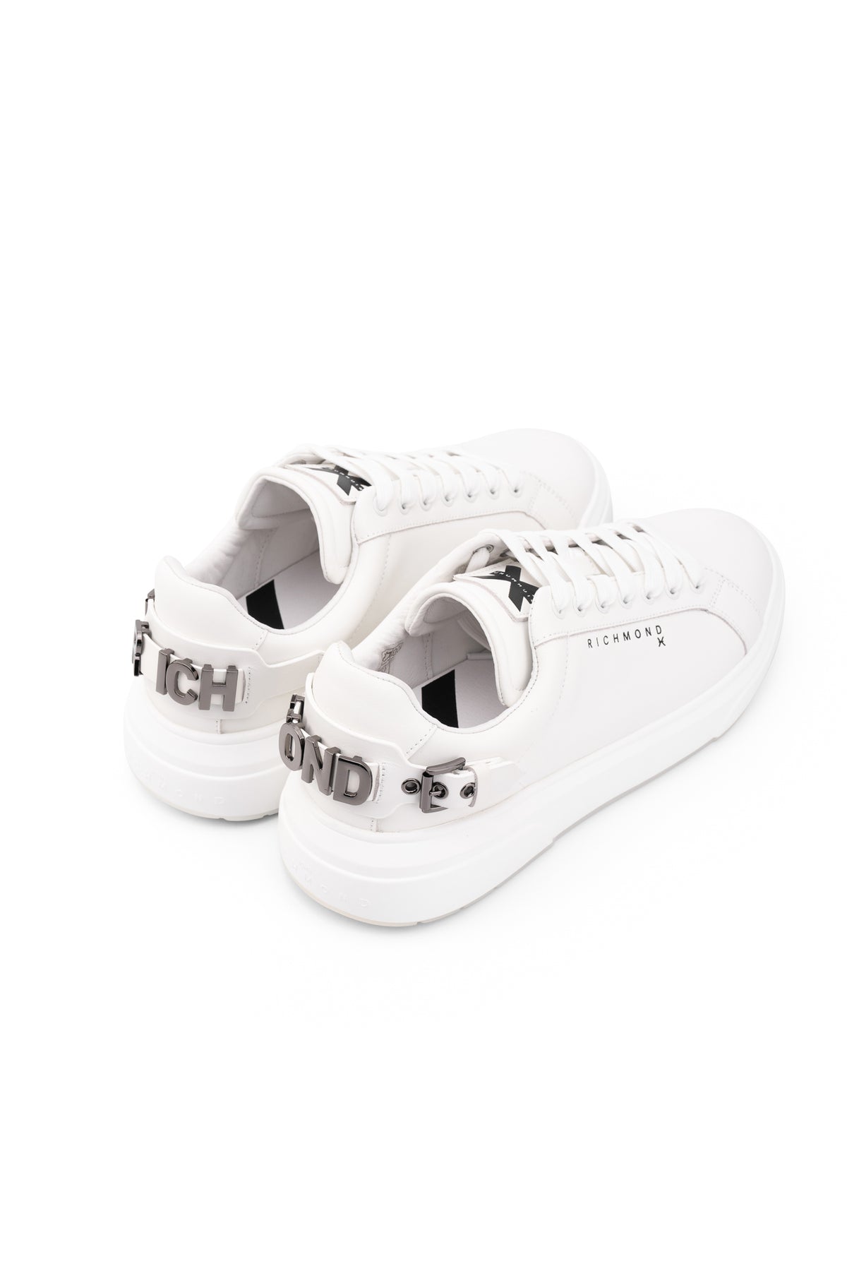 John Richmond Men's Action Leather White Sneaker | 32402-A