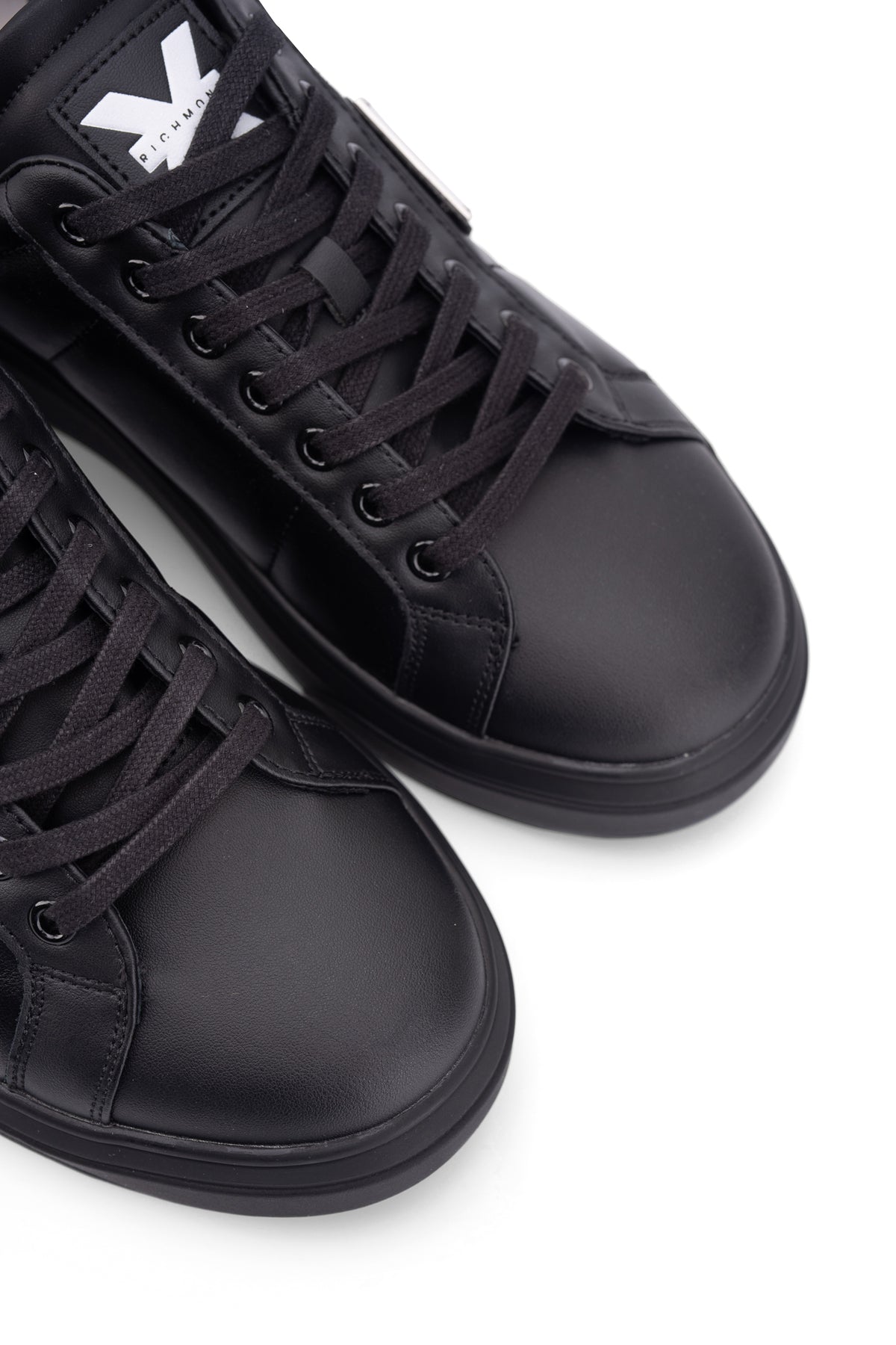 John Richmond Men's Action Leather Black Sneaker | 32400-B