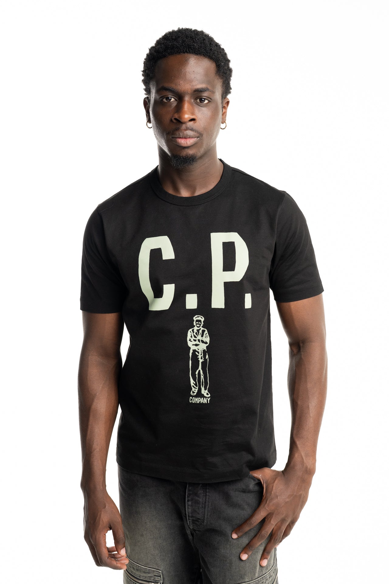 CP Company Men's SS T Shirt | 19CMTS112A110301W-999