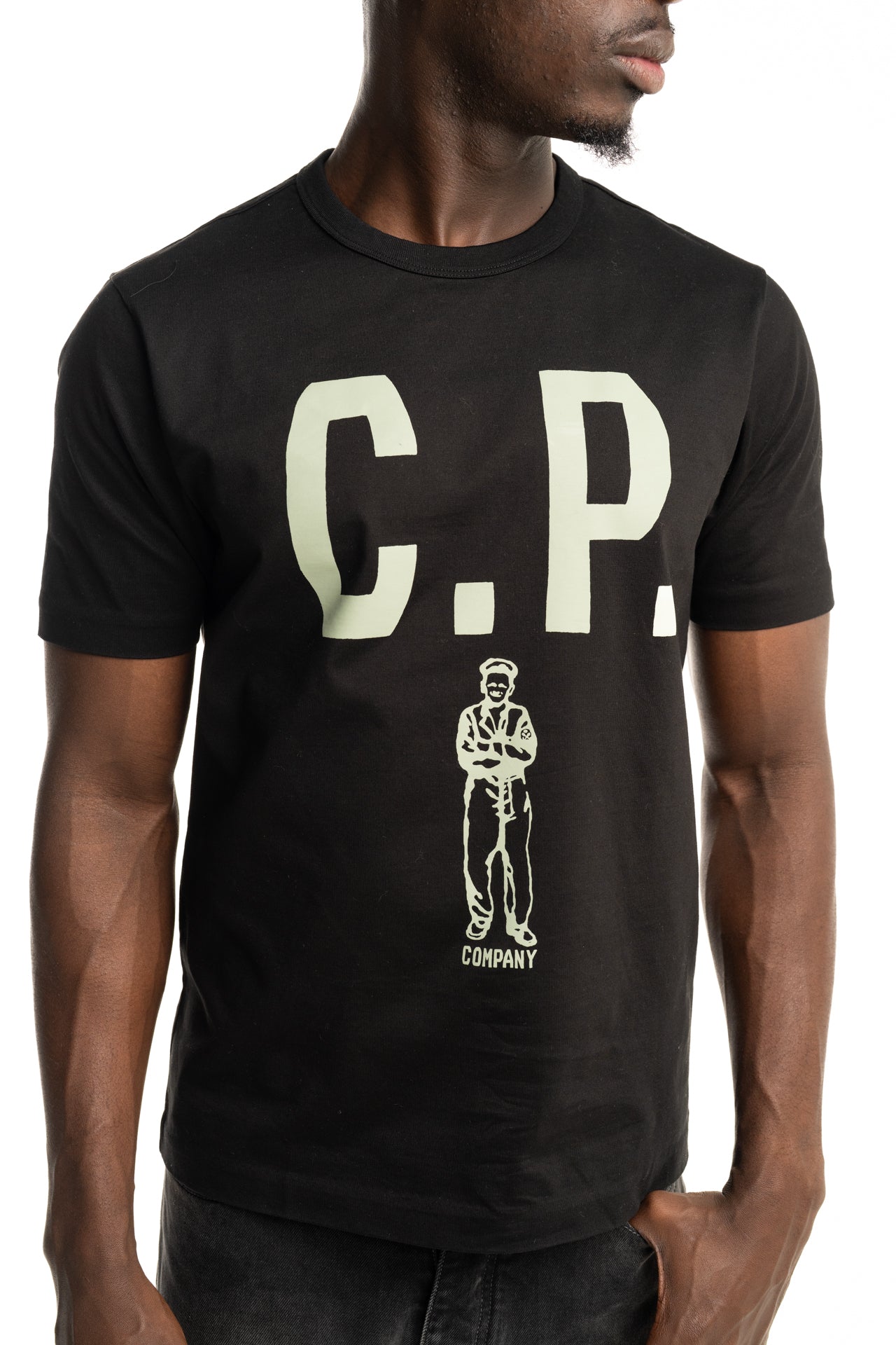 CP Company Men's SS T Shirt | 19CMTS112A110301W-999