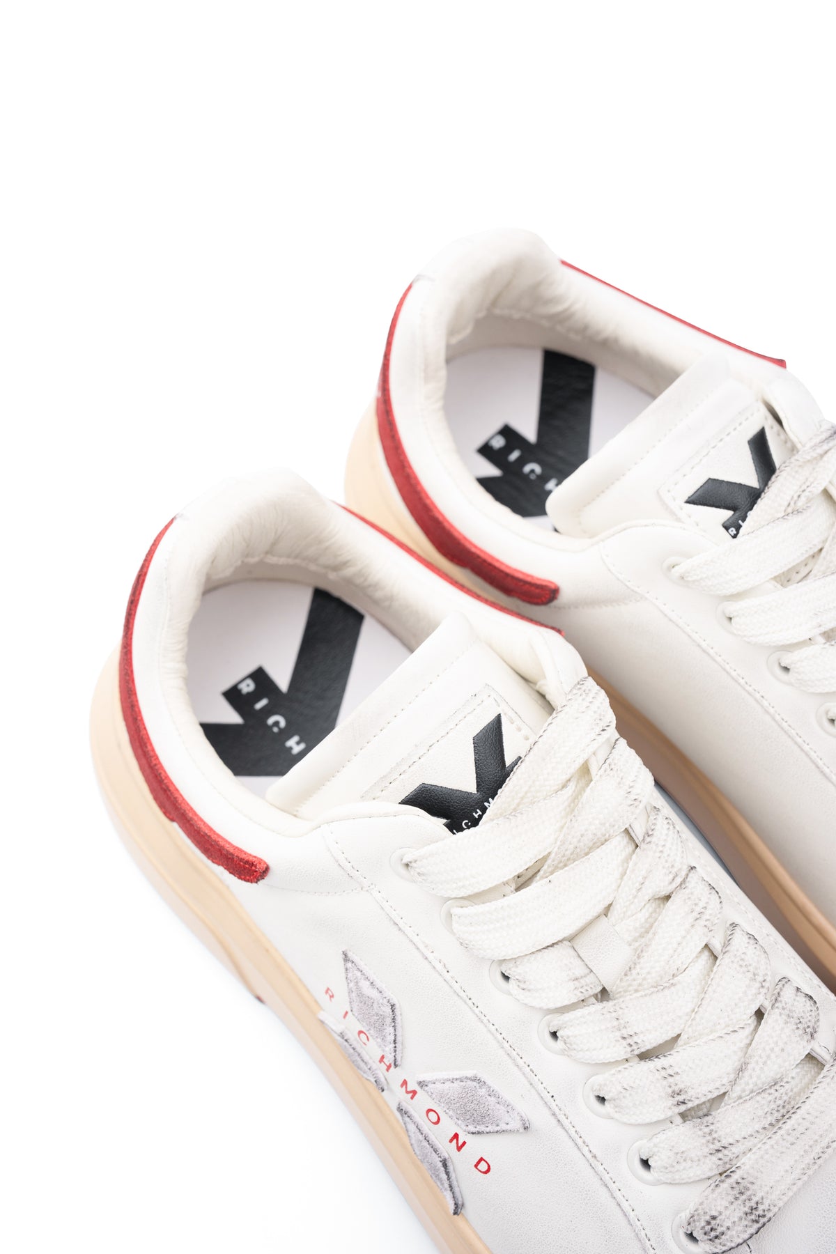 John Richmond Men's Action Leather Off Sneaker | 32405-B