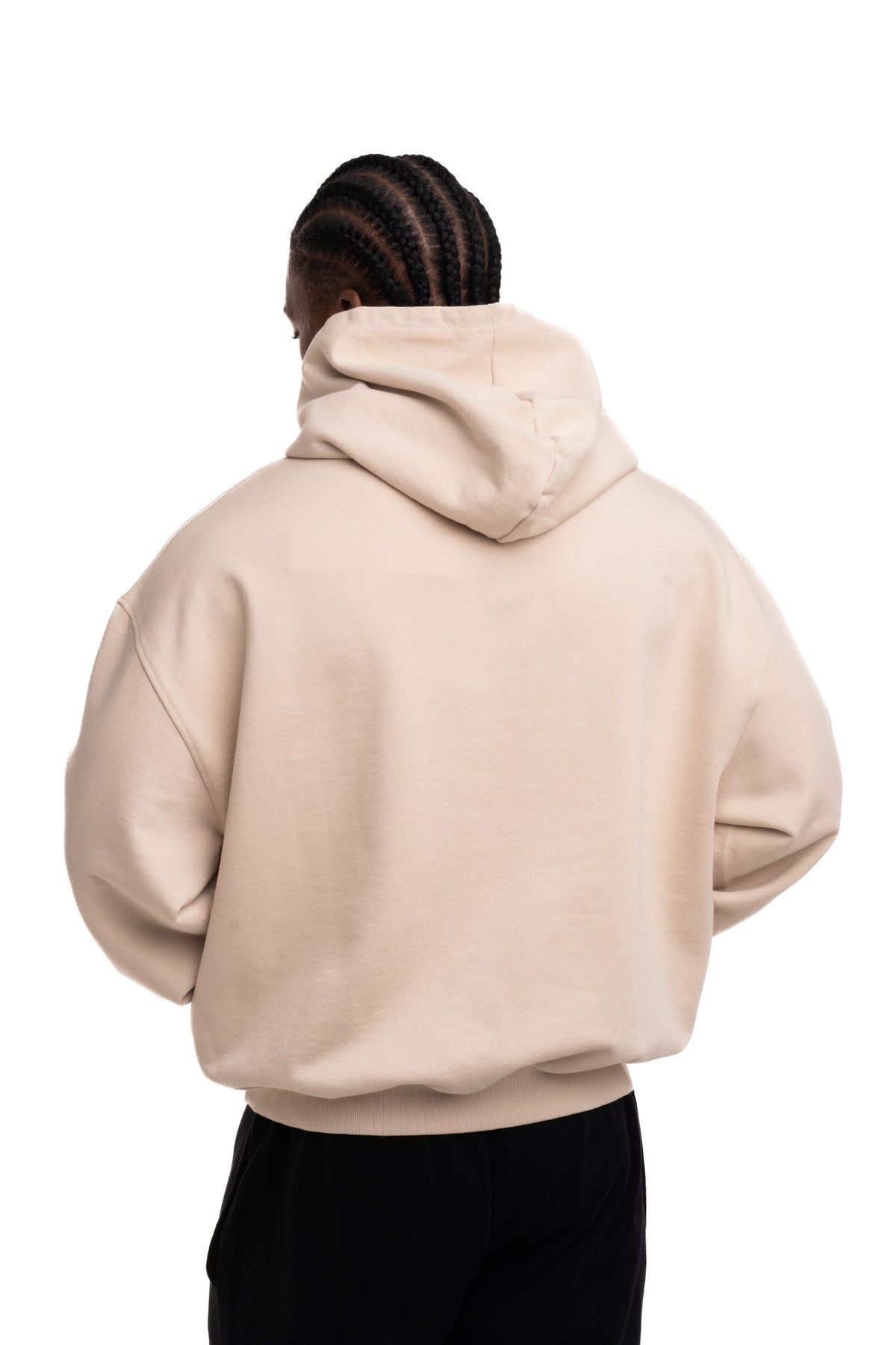 Filling Pieces Men's Embroidered Boxy Hoodie Peyote | 412632501284-292
