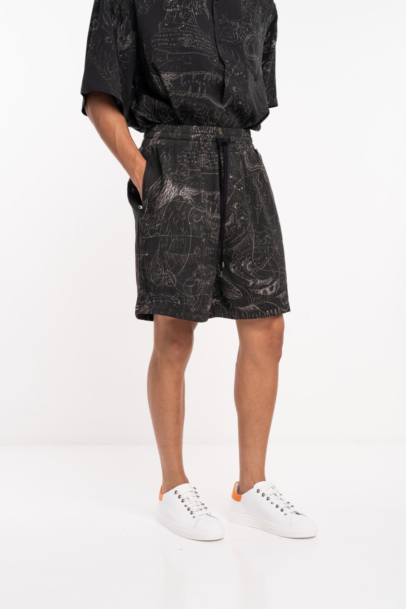 DOMREBEL Utopia Shorts Black