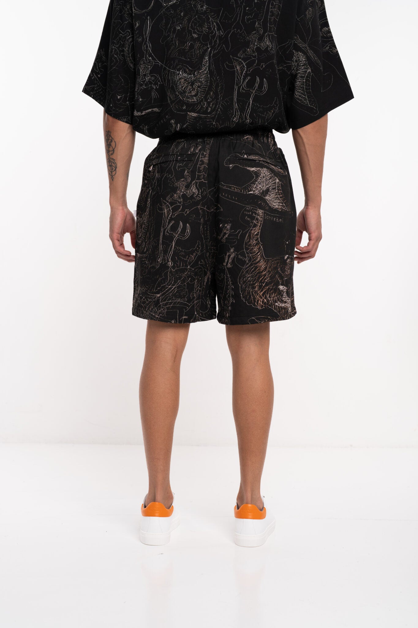 DOMREBEL Utopia Shorts Black