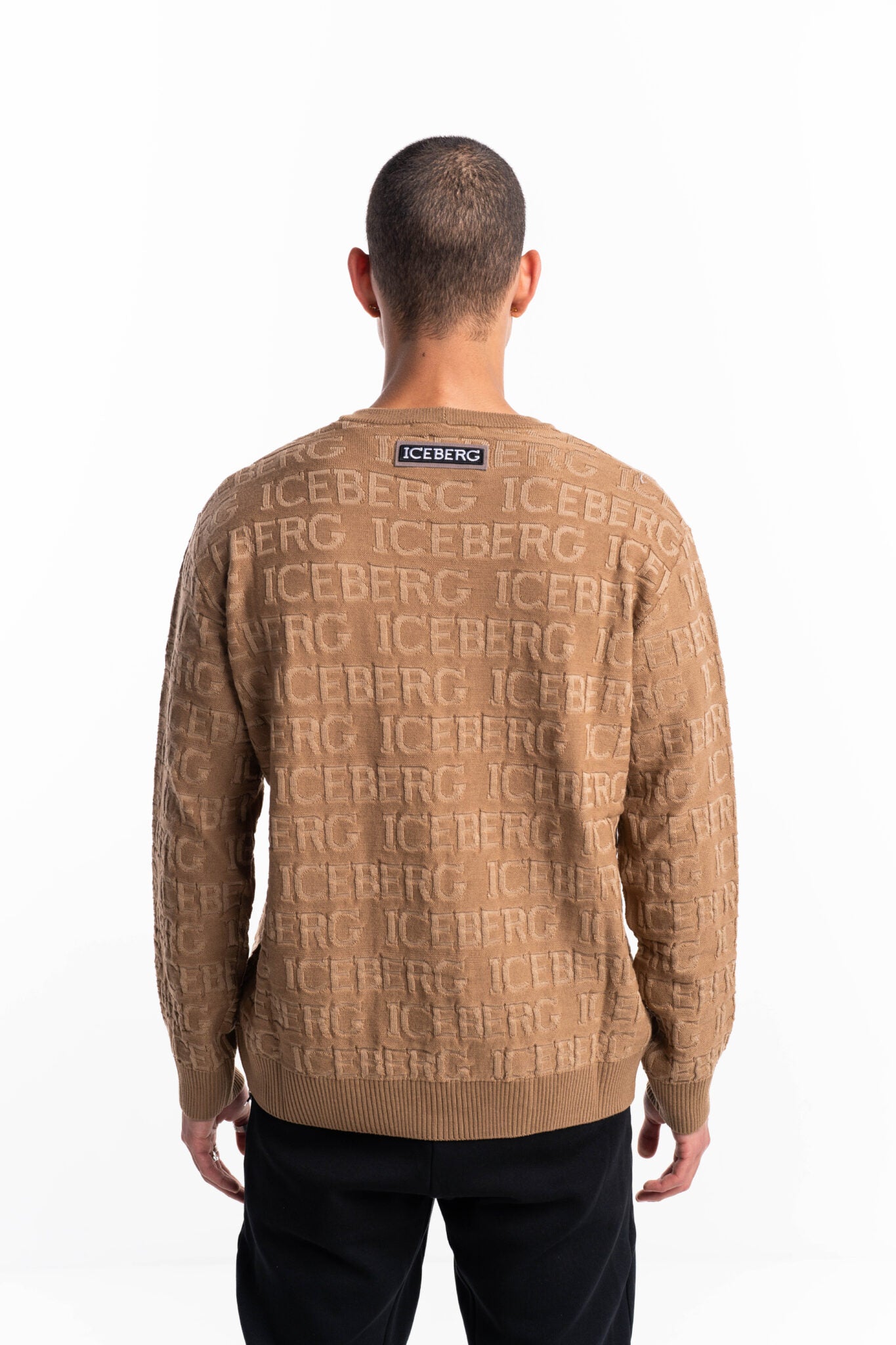 Iceberg Men's Round Neck Knitted I1P A002 7010 1209