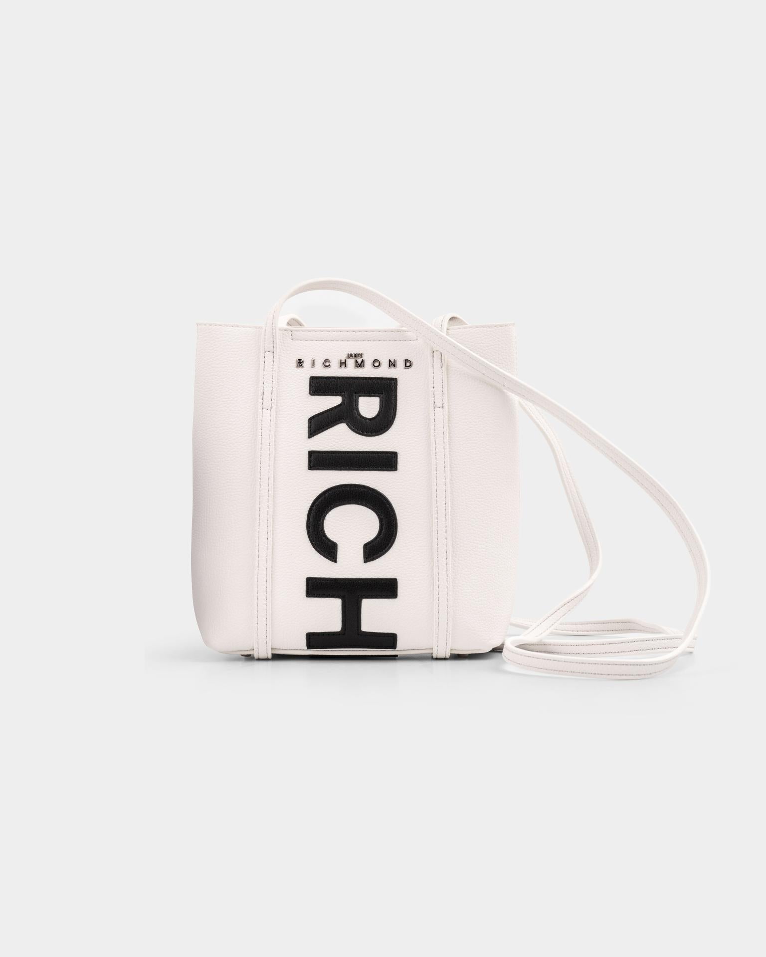 John Richmond X Karuri Shoulder Bag | RWP26277BO9L-White/Blk