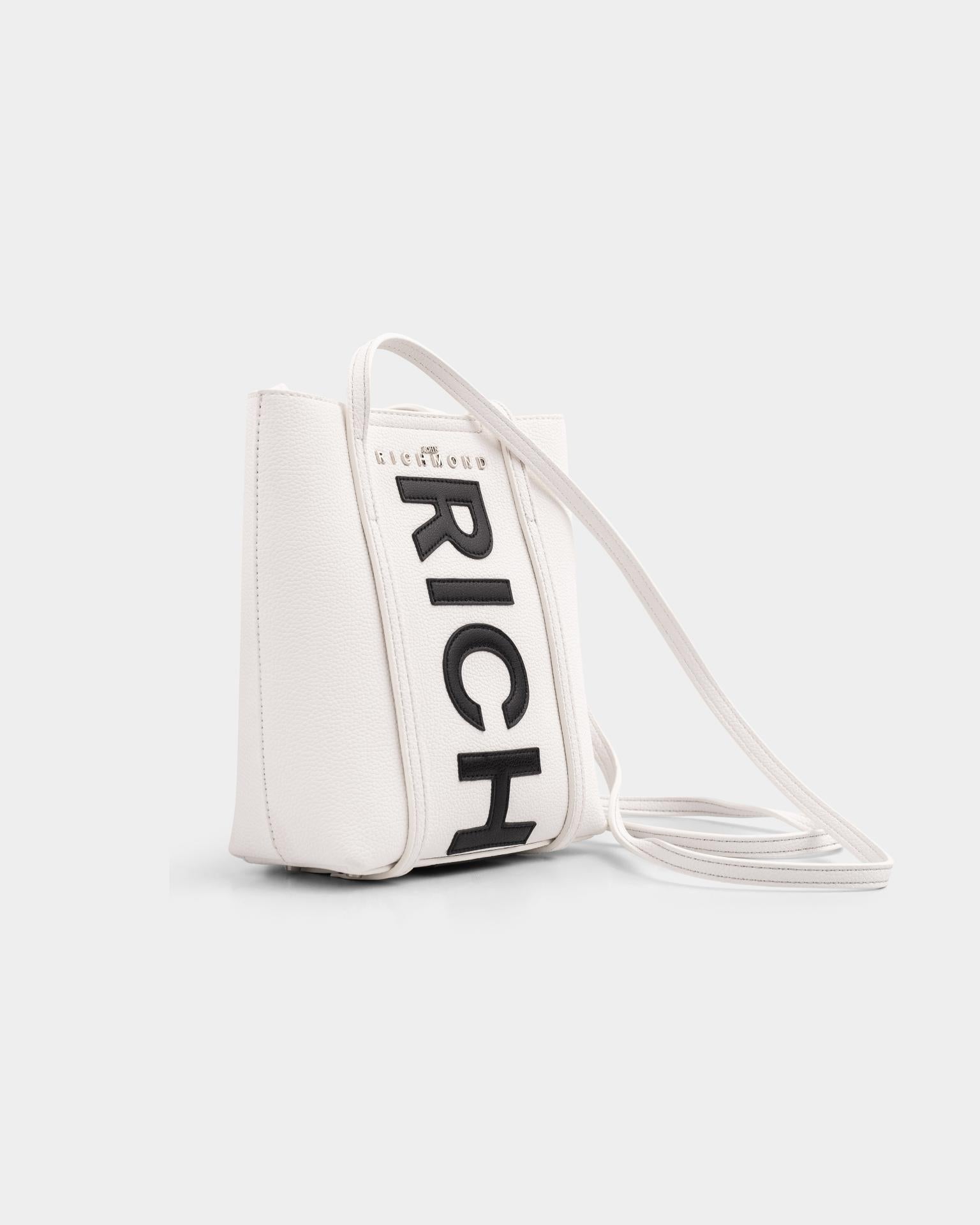 John Richmond X Karuri Shoulder Bag | RWP26277BO9L-White/Blk