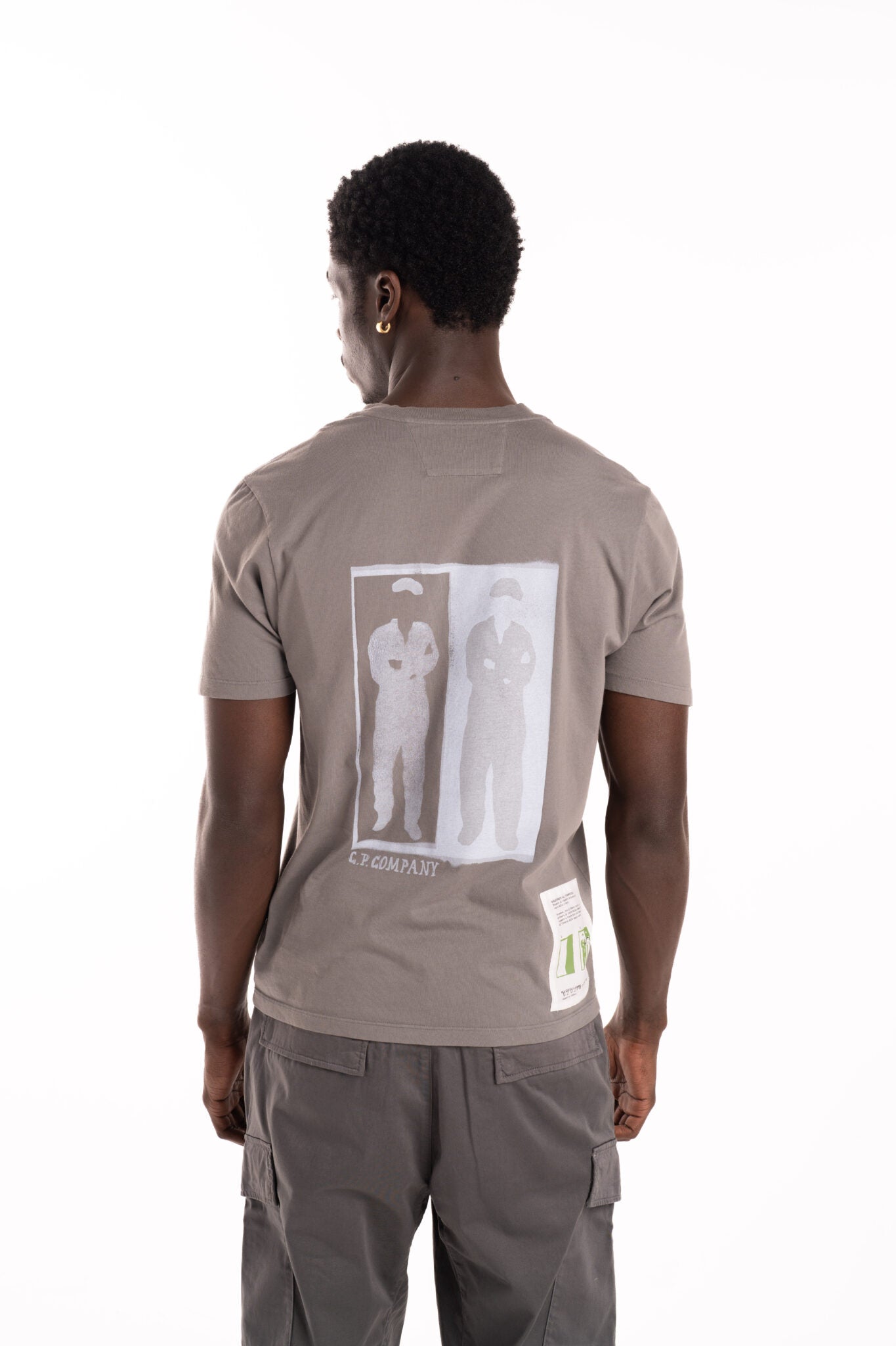 CP Company Short Sleeve T Shirt Smoked Pear 18CMTS307A005431G 935