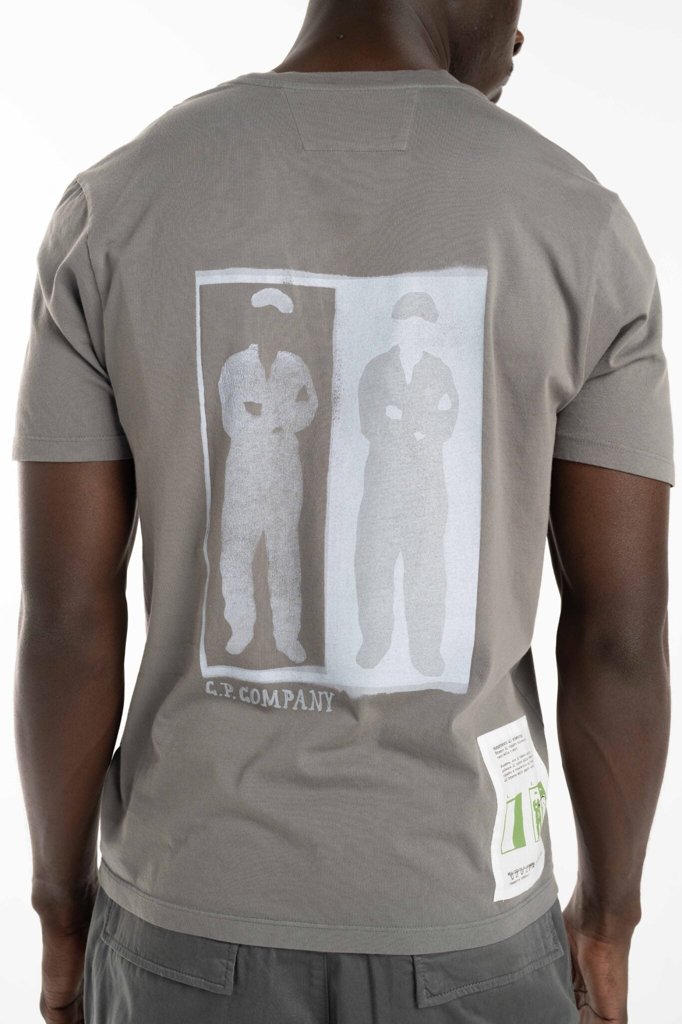 CP Company Short Sleeve T Shirt Smoked Pear 18CMTS307A005431G 935