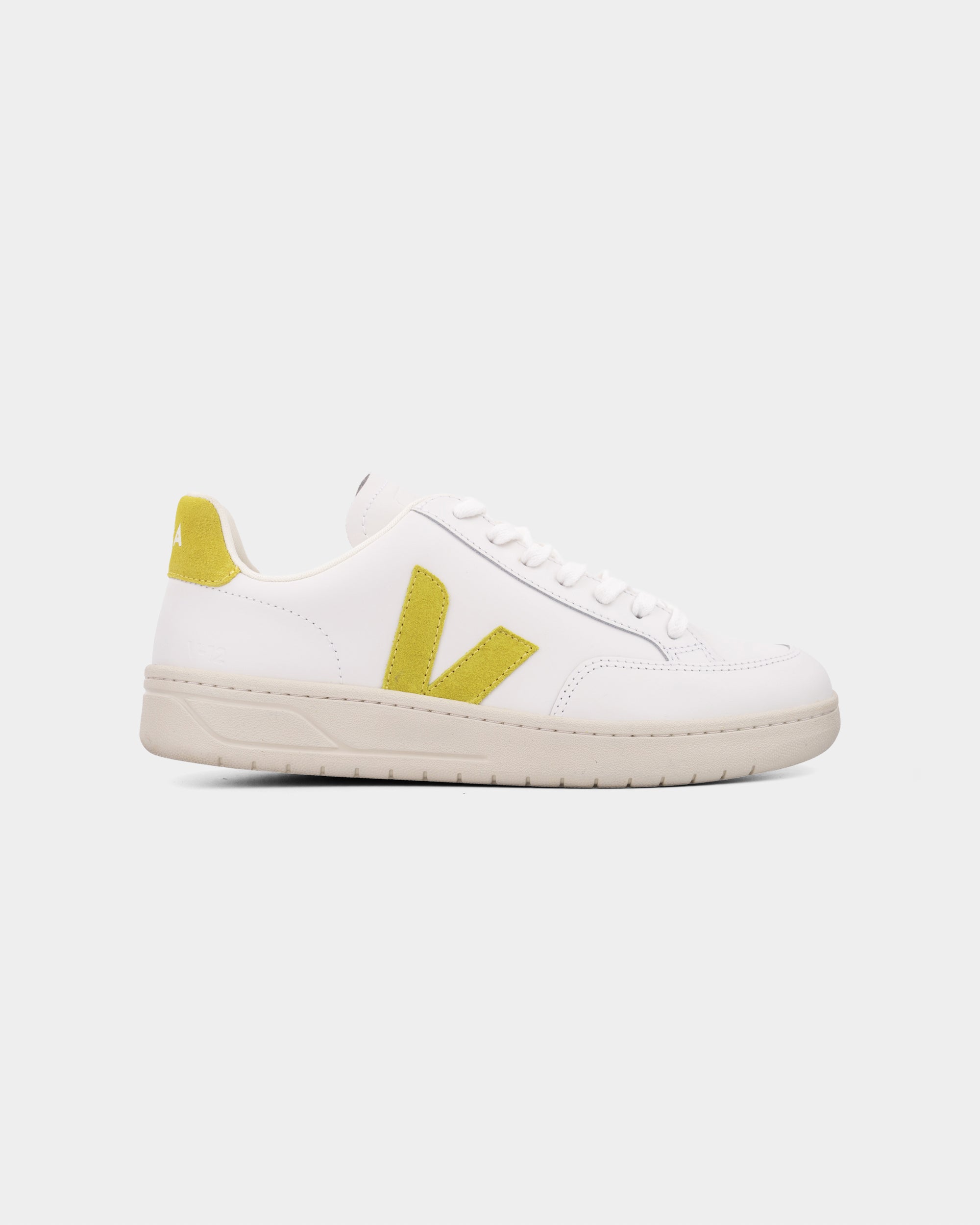 Veja Ladies V-12 Leather Sneaker XD0203677A Extra White Liquor