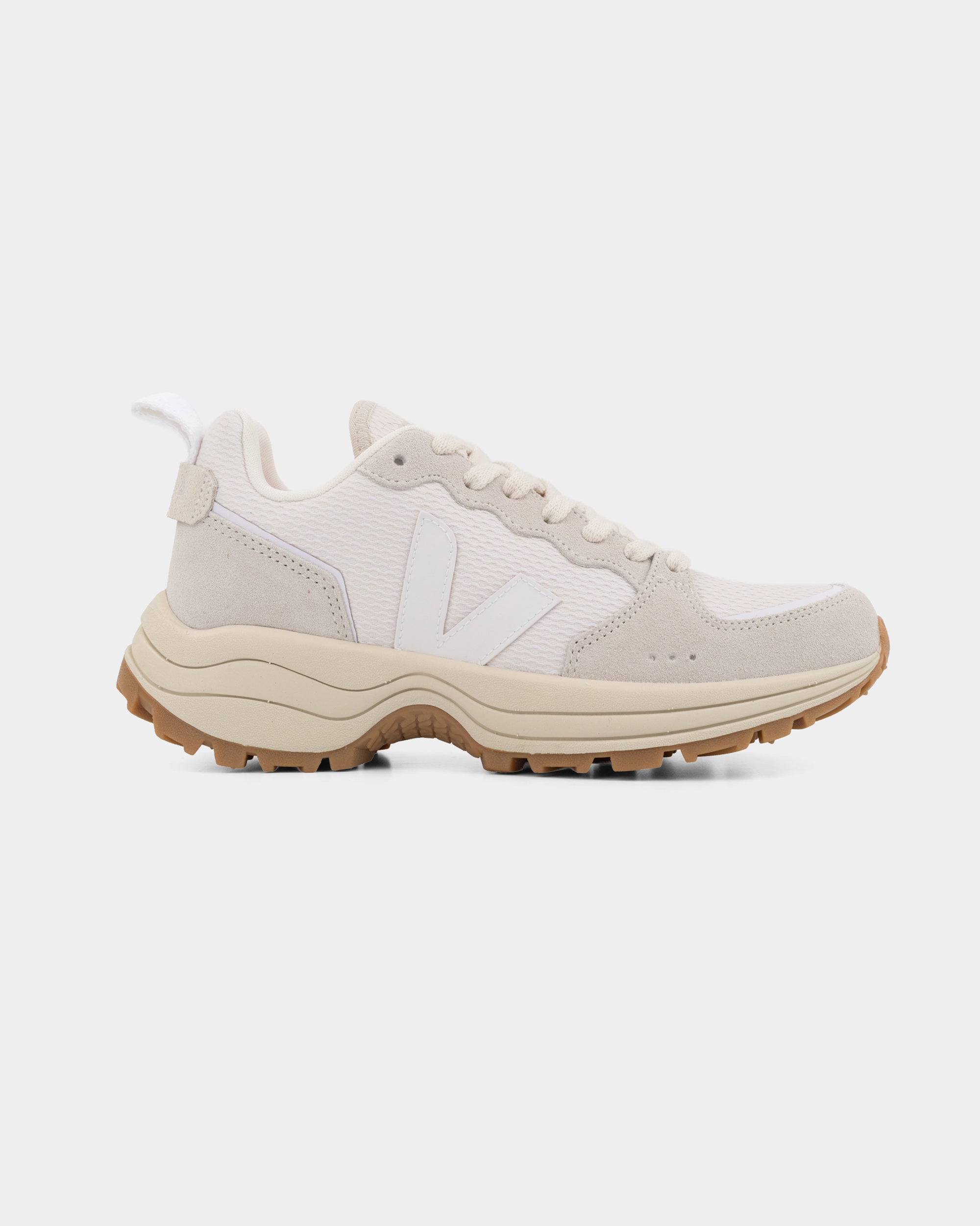 Veja Ladies Venturi II Hexamesh Sneaker | VR2103752A-Gravel White