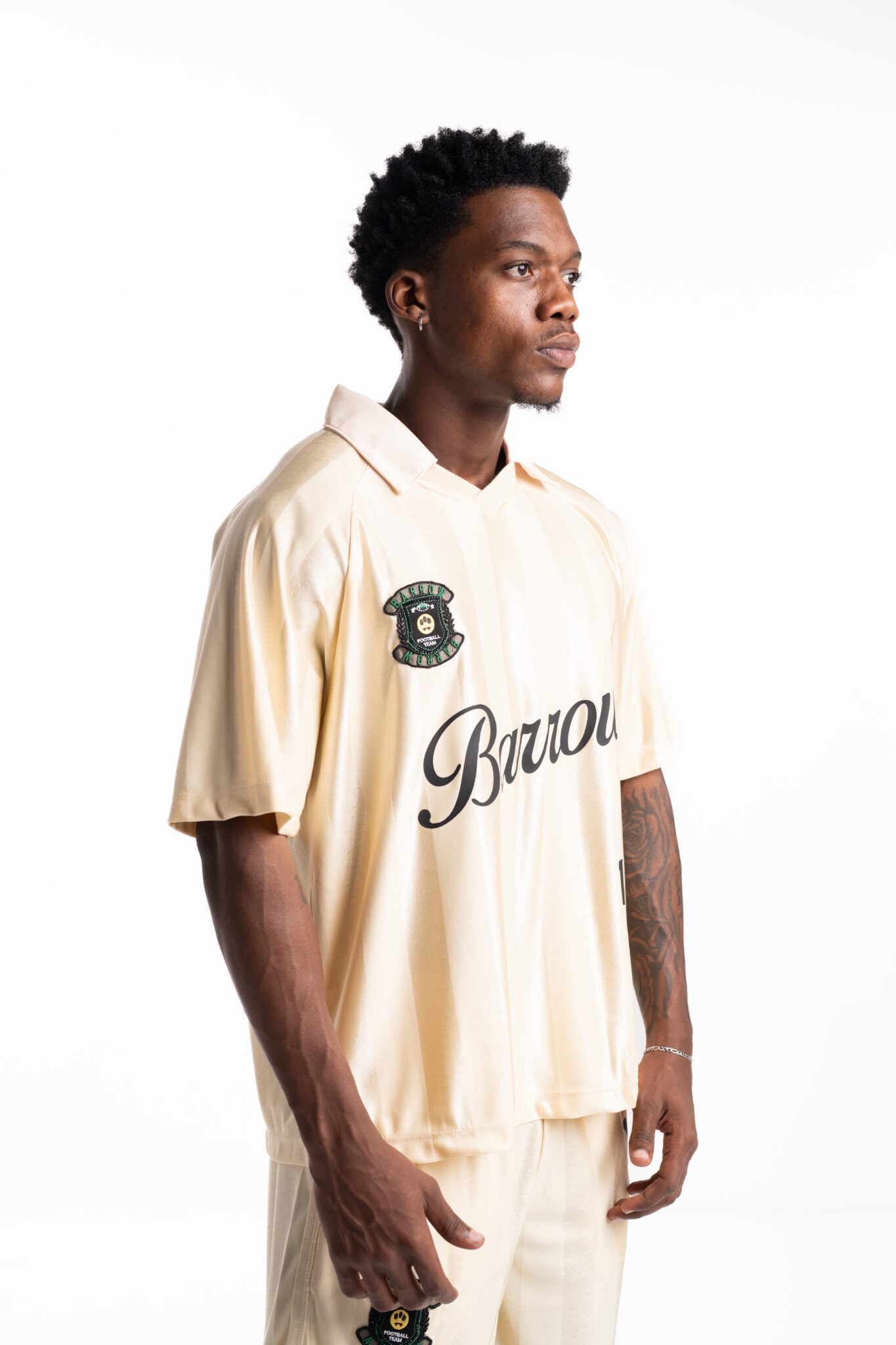 Barrow Men's Triacetate T Shirt Sand |S5BWUATH096