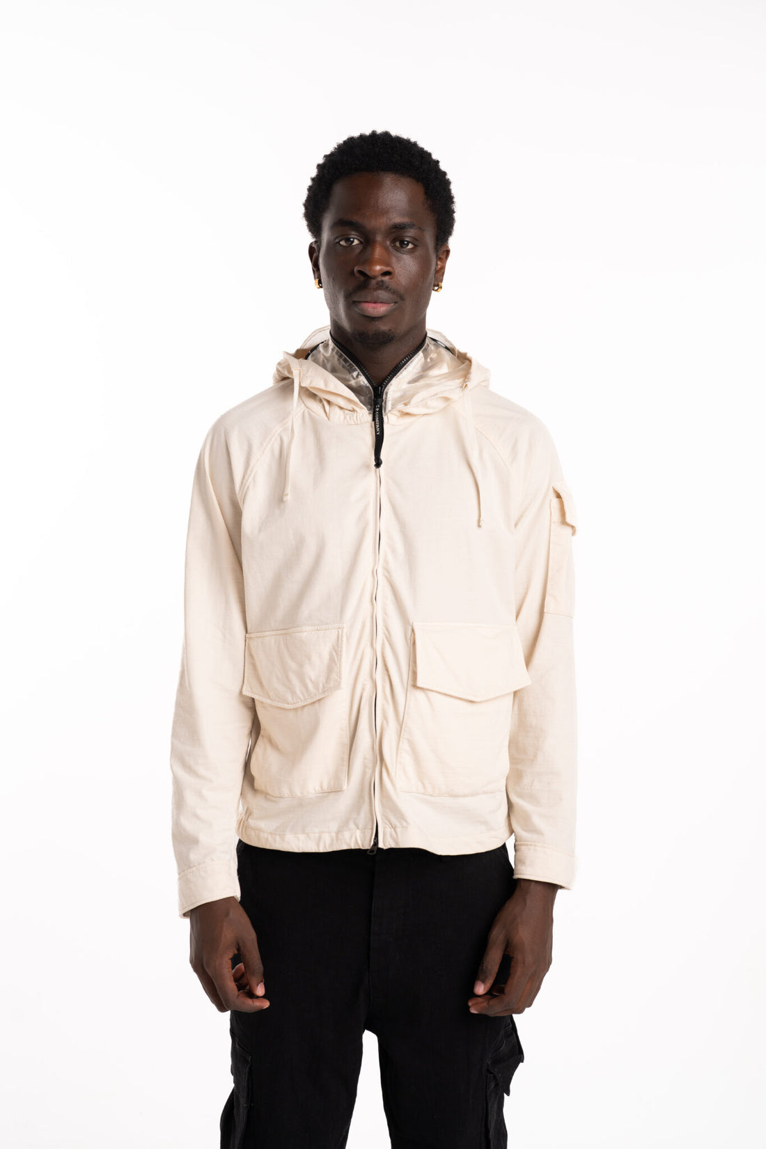 CP Company Men's Medium Jacket Pistachio Shell | 18CMOW223A110320G-402