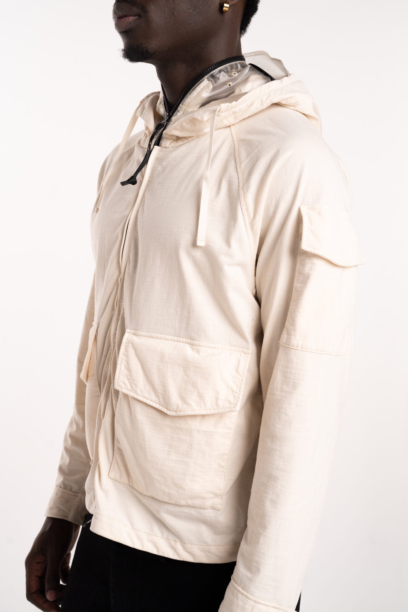 CP Company Men's Medium Jacket Pistachio Shell | 18CMOW223A110320G-402
