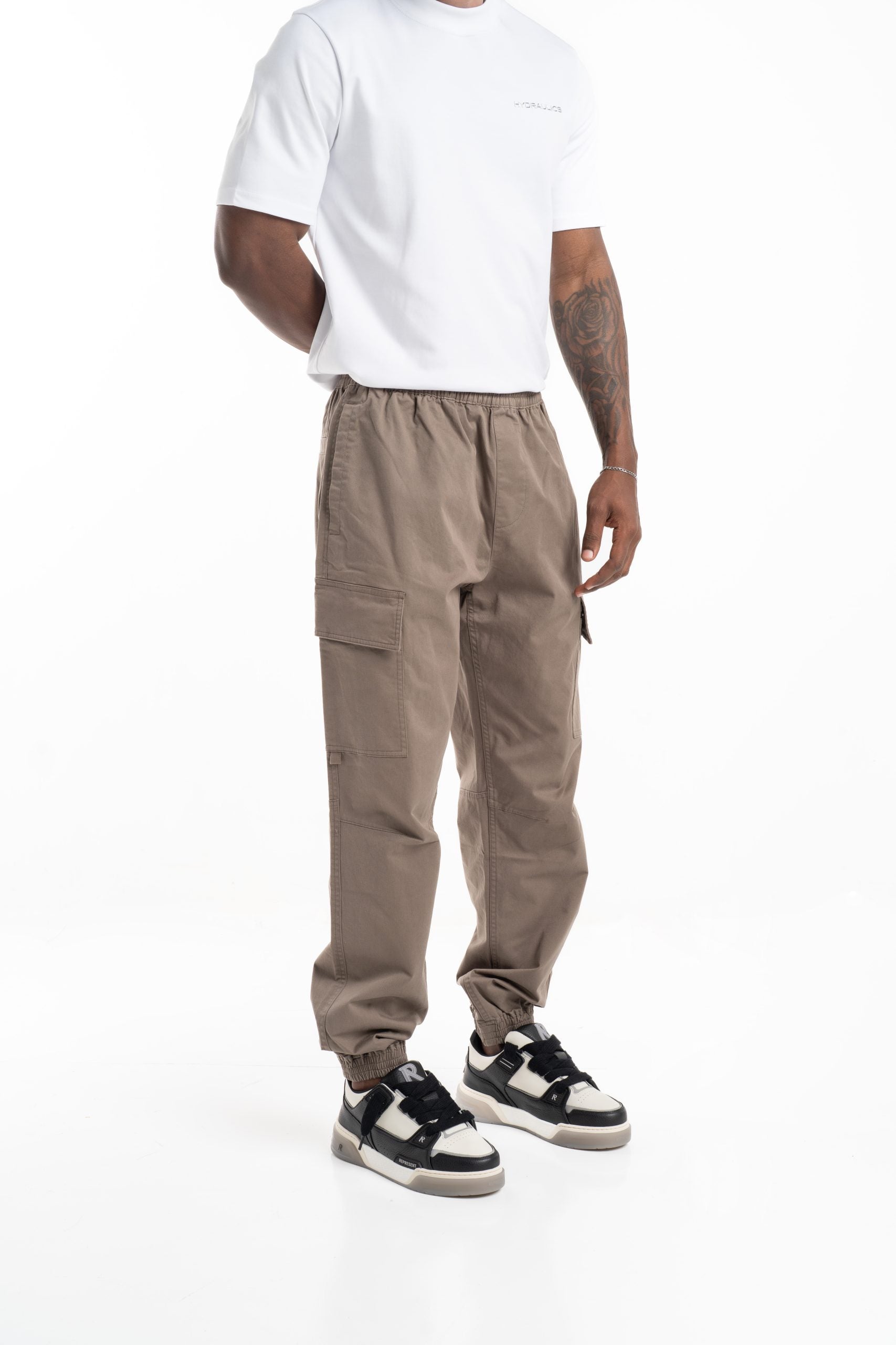Represent Men's Cargo Pant Cuffed MLM51487-36 Olive