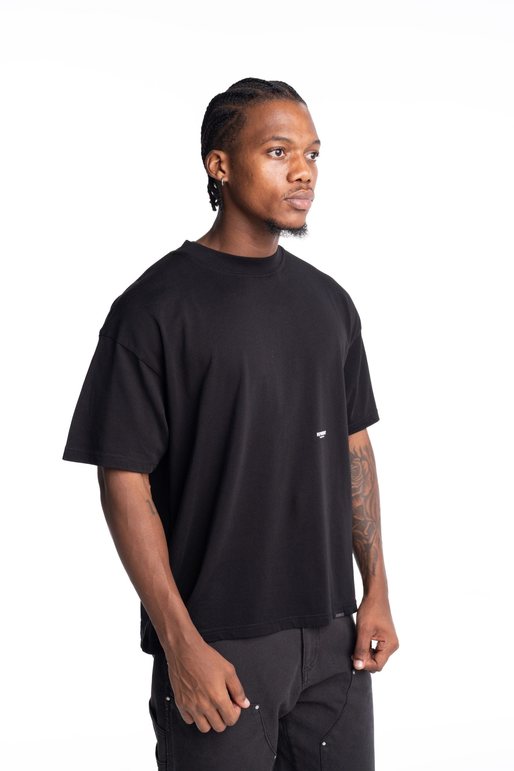 Represent Men's Micro Owners Club T Shirt | OCM100042-01-Jet Black