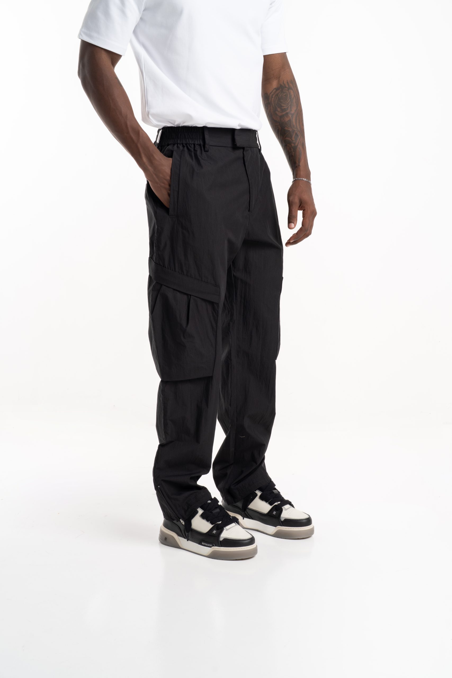 Represent Men's Tech Cargo Pant MLM51003-01 Jet Black