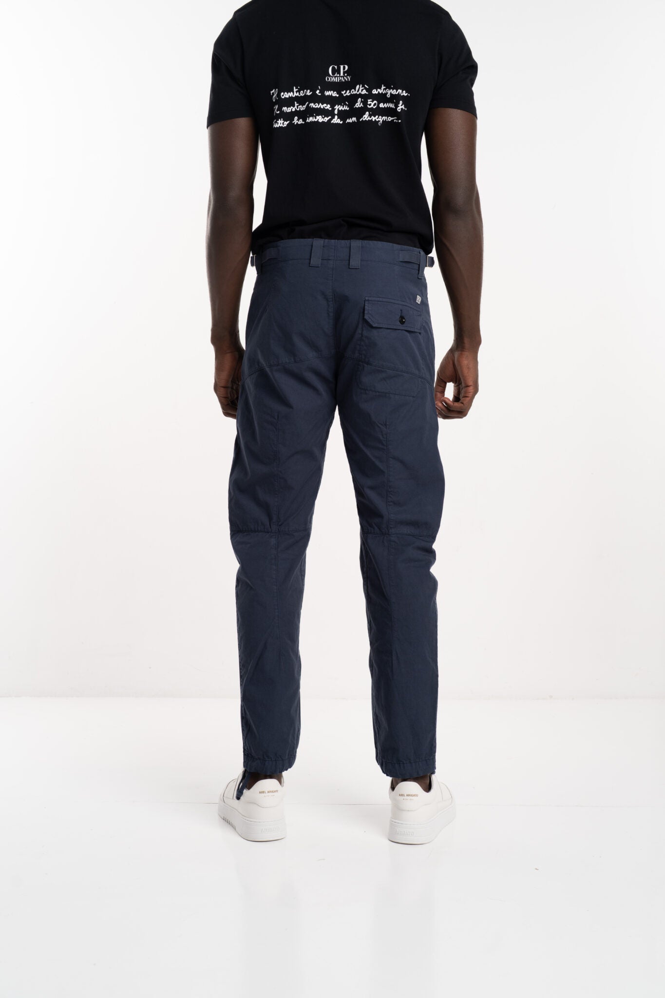 CP Company Men's Cargo Pant India Ink | 18CMPA276A110340O-891