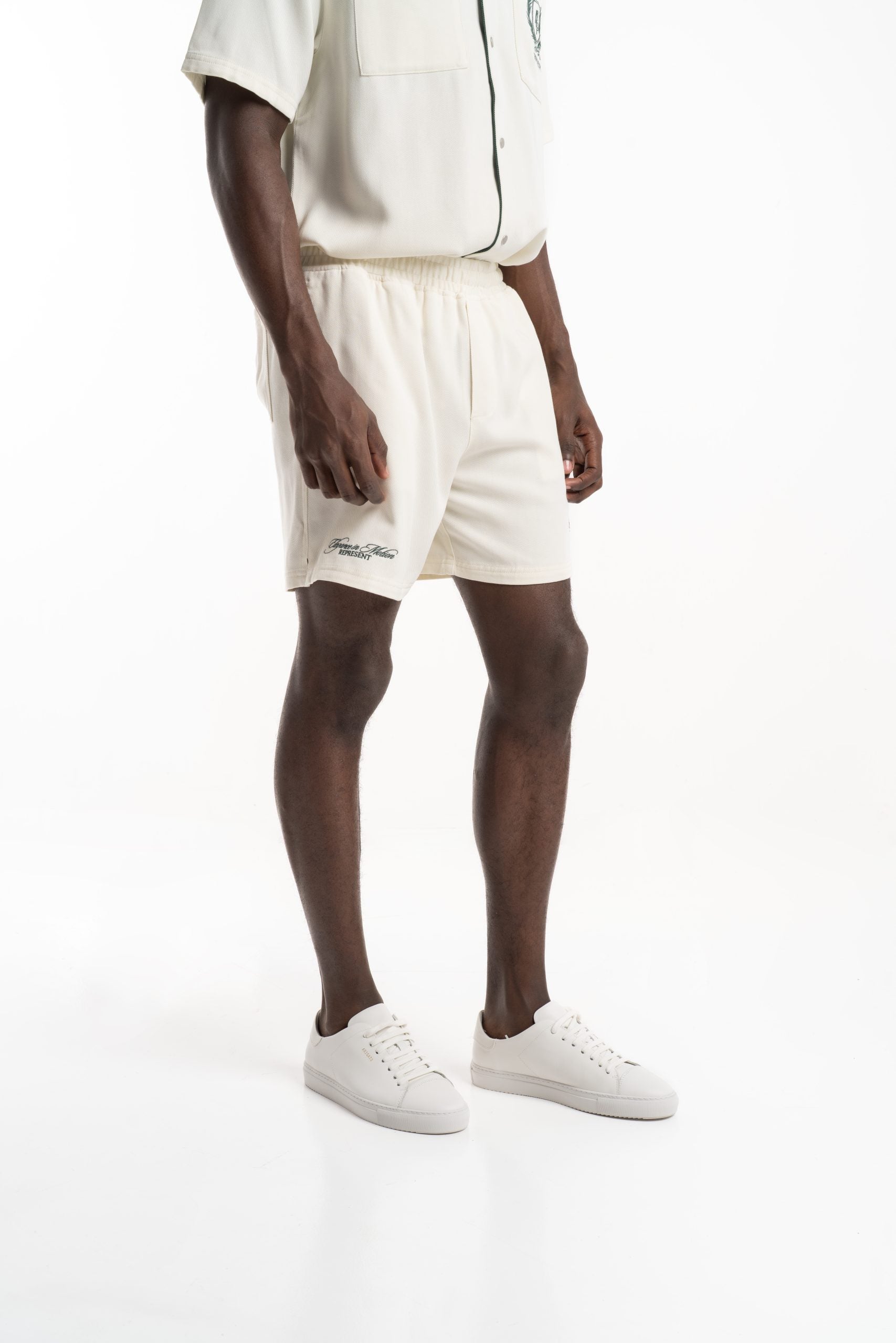 Represent Men's Crest Short MLM71019-31 Antique White