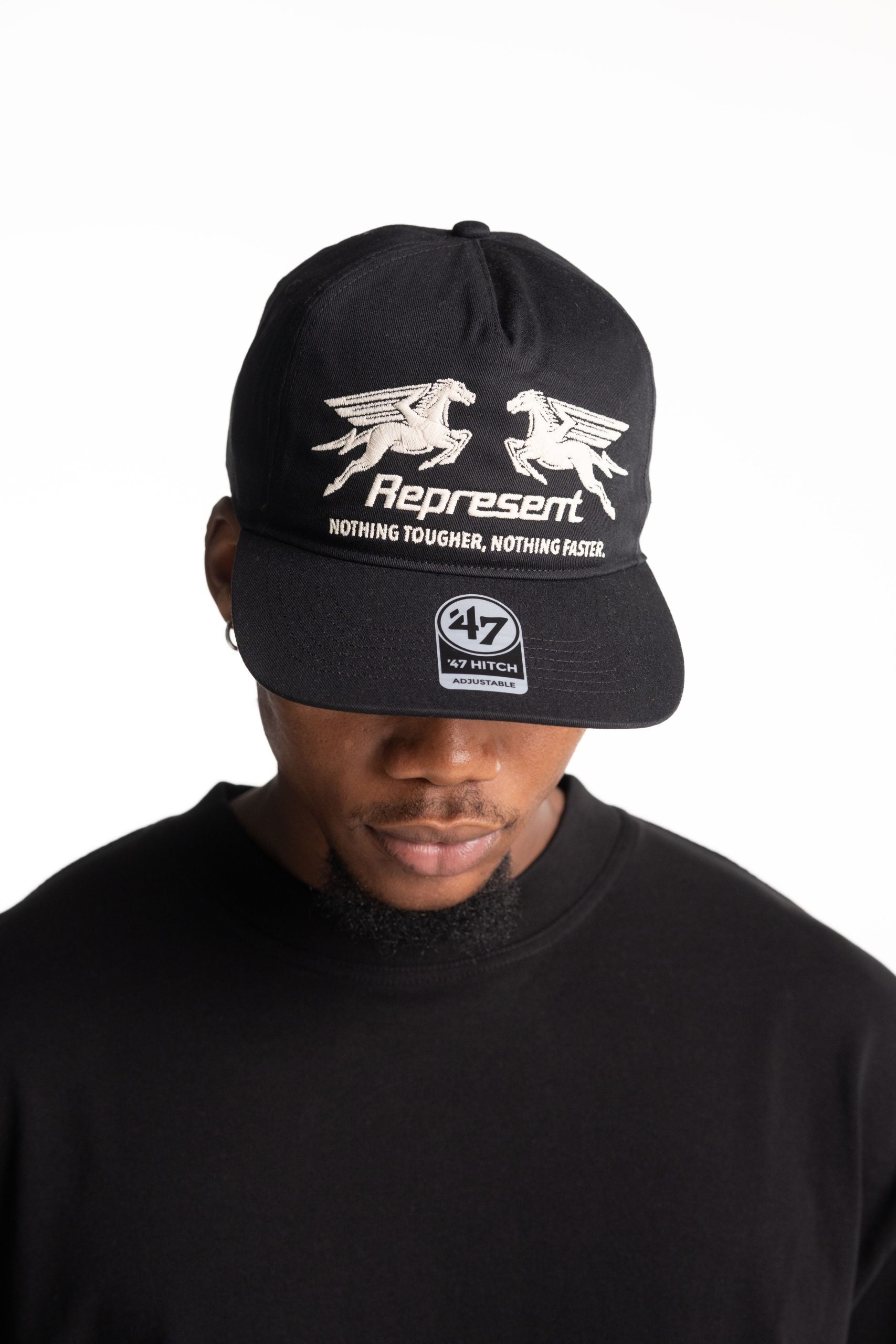 Represent Men's Pegasus Cap | MLM100643-01-Jet Black