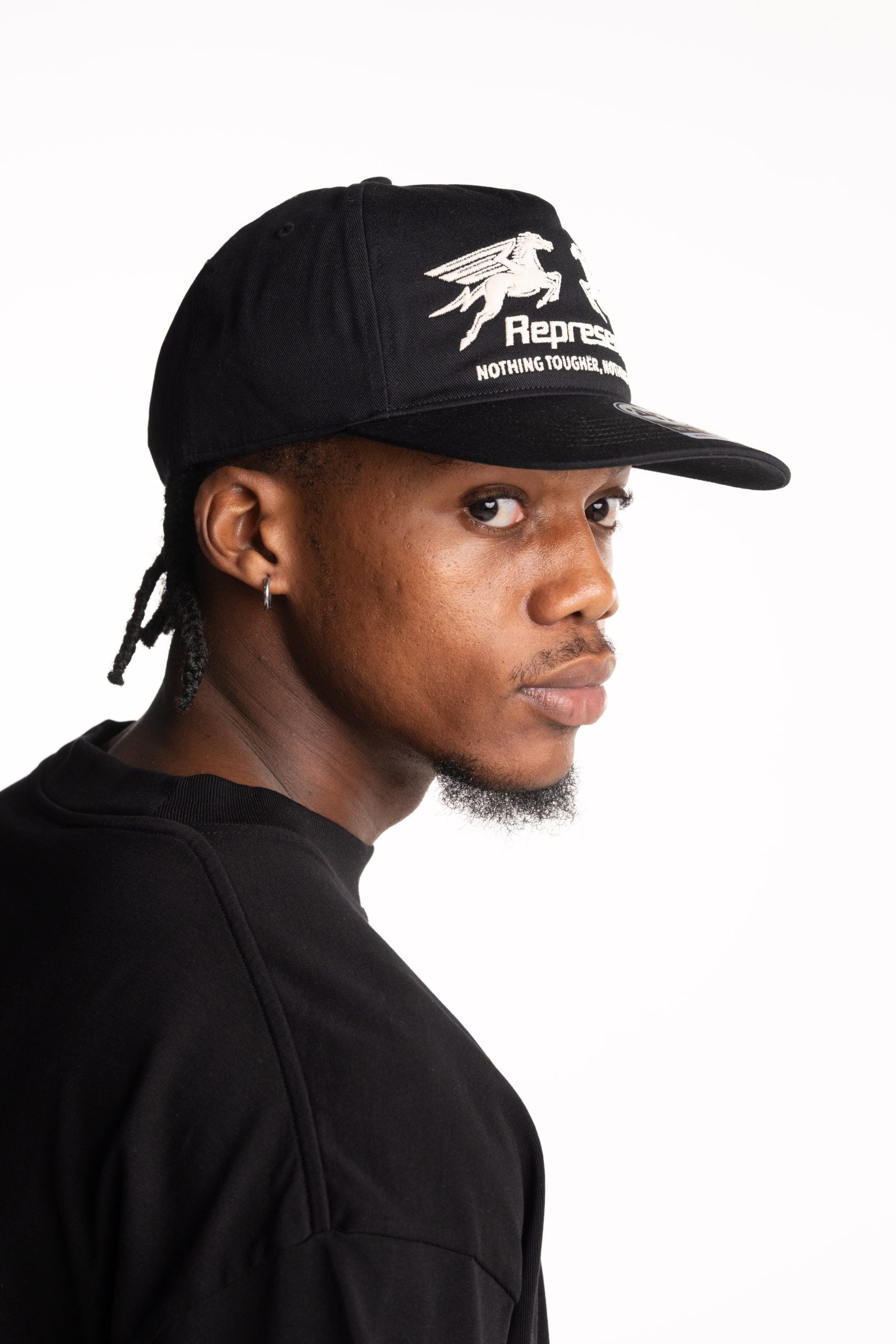 Represent Men's Pegasus Cap | MLM100643-01-Jet Black