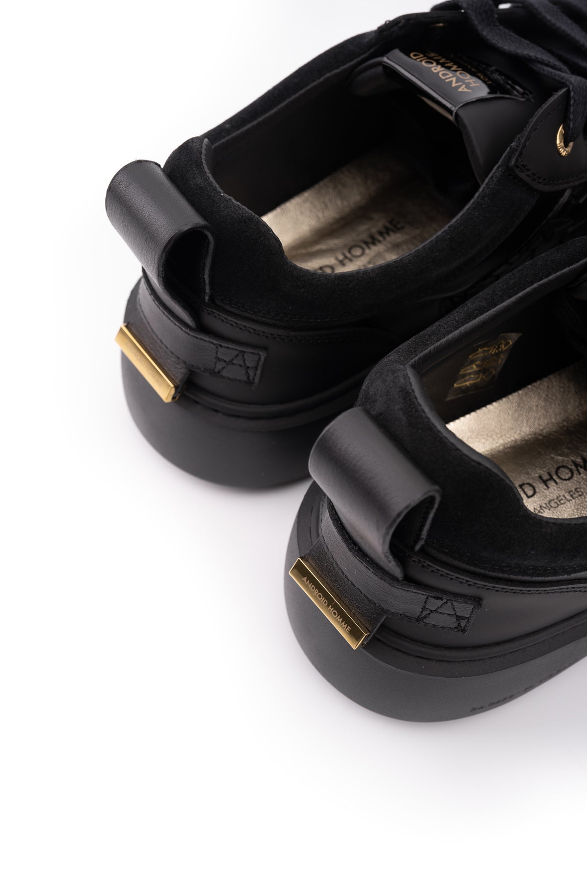 Android Homme Men's Venice Oversized Rubber Sneaker Mosaic & Hardware Black | AHP263-45