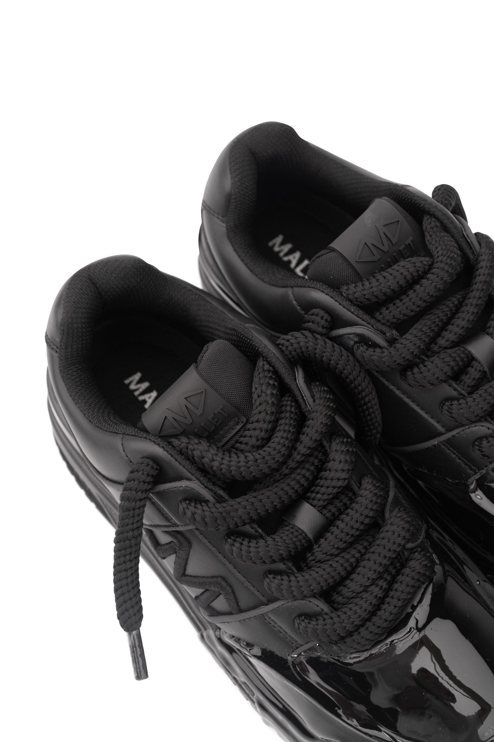 Mallet Men's Clayton Triple Black  Splat Sneaker | TE9023TPB9-SPL