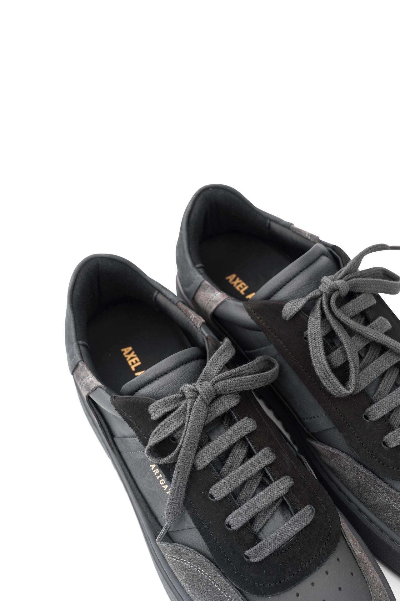 Axel Arigato Men's Orbit Edge Sneaker | F3636003-Off Black/Grey