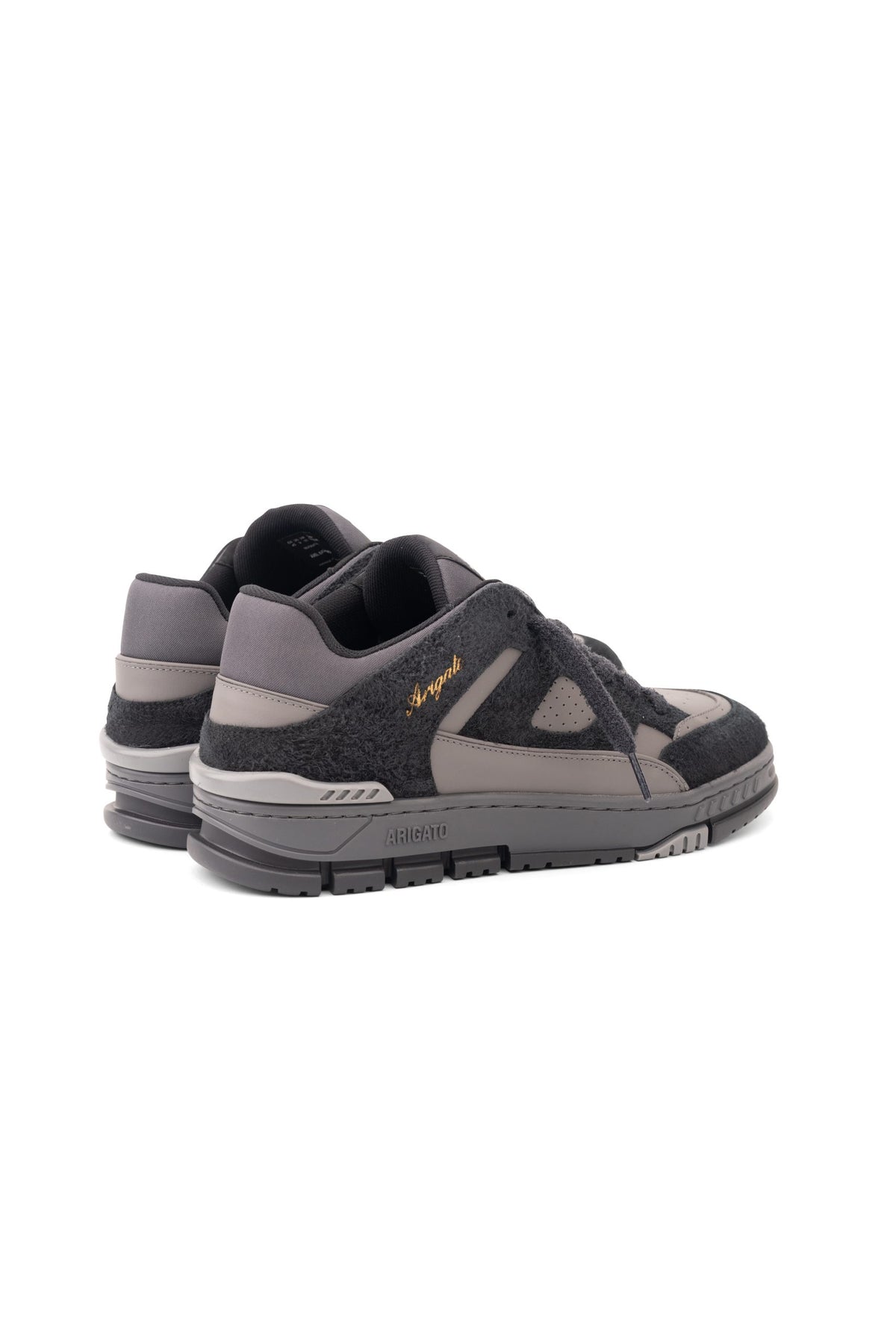 Axel Arigato Men's Area Lo Fluffy Sneaker | F3592001-Black/Off Black