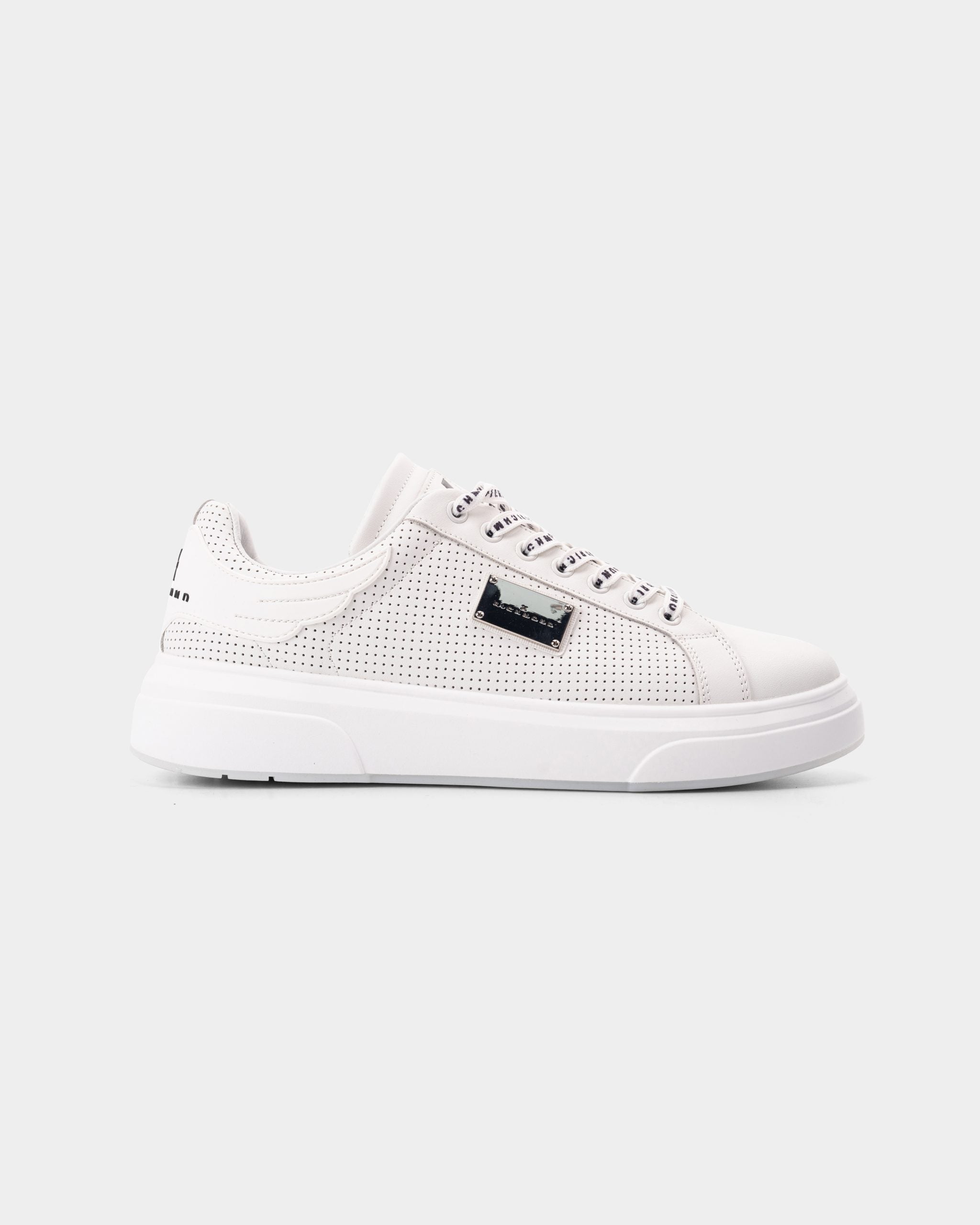 John Richmond Men's Shoes Action Leather White | 31018-C