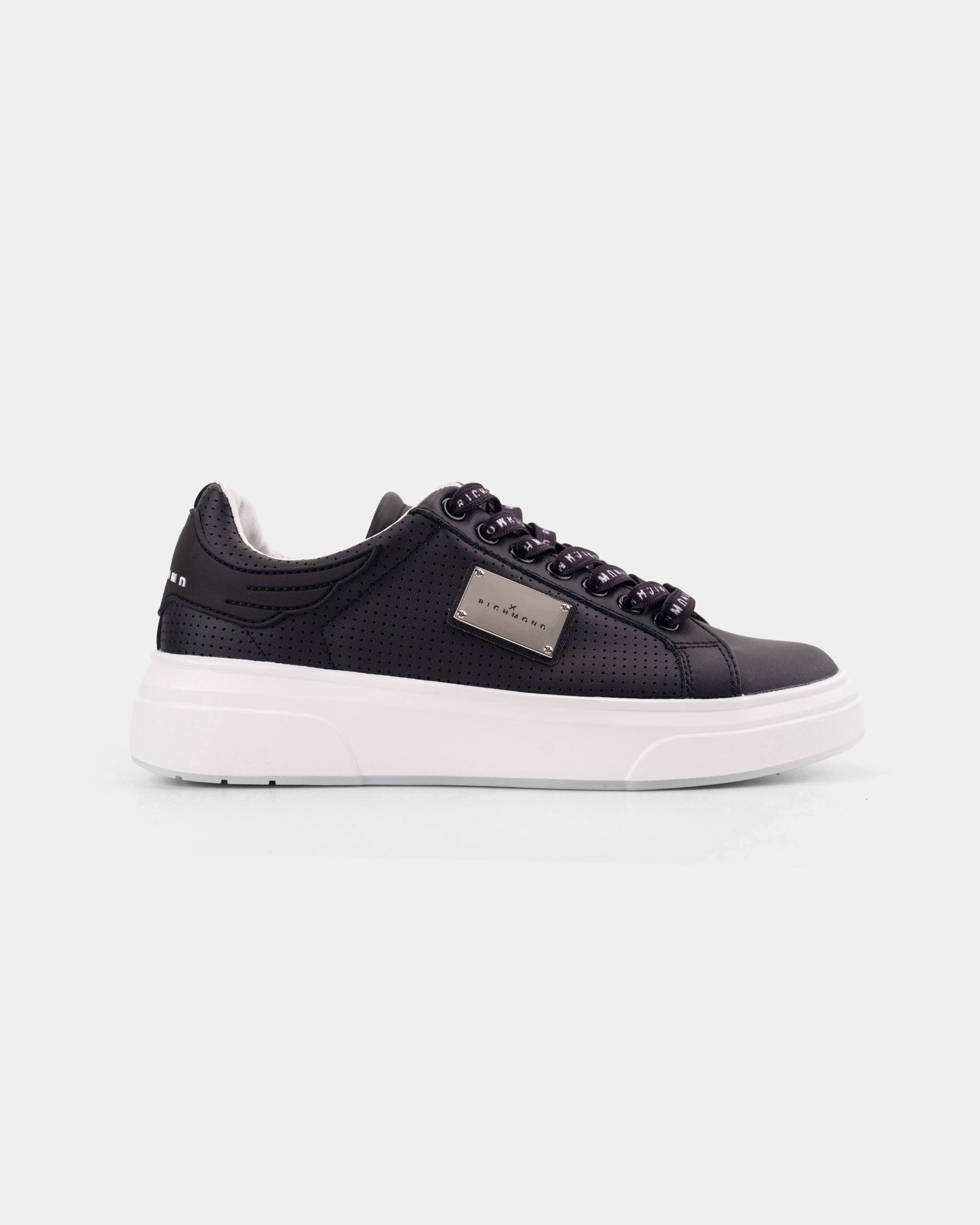 John Richmond Ladies Shoe Action Leather Black | 30920-E