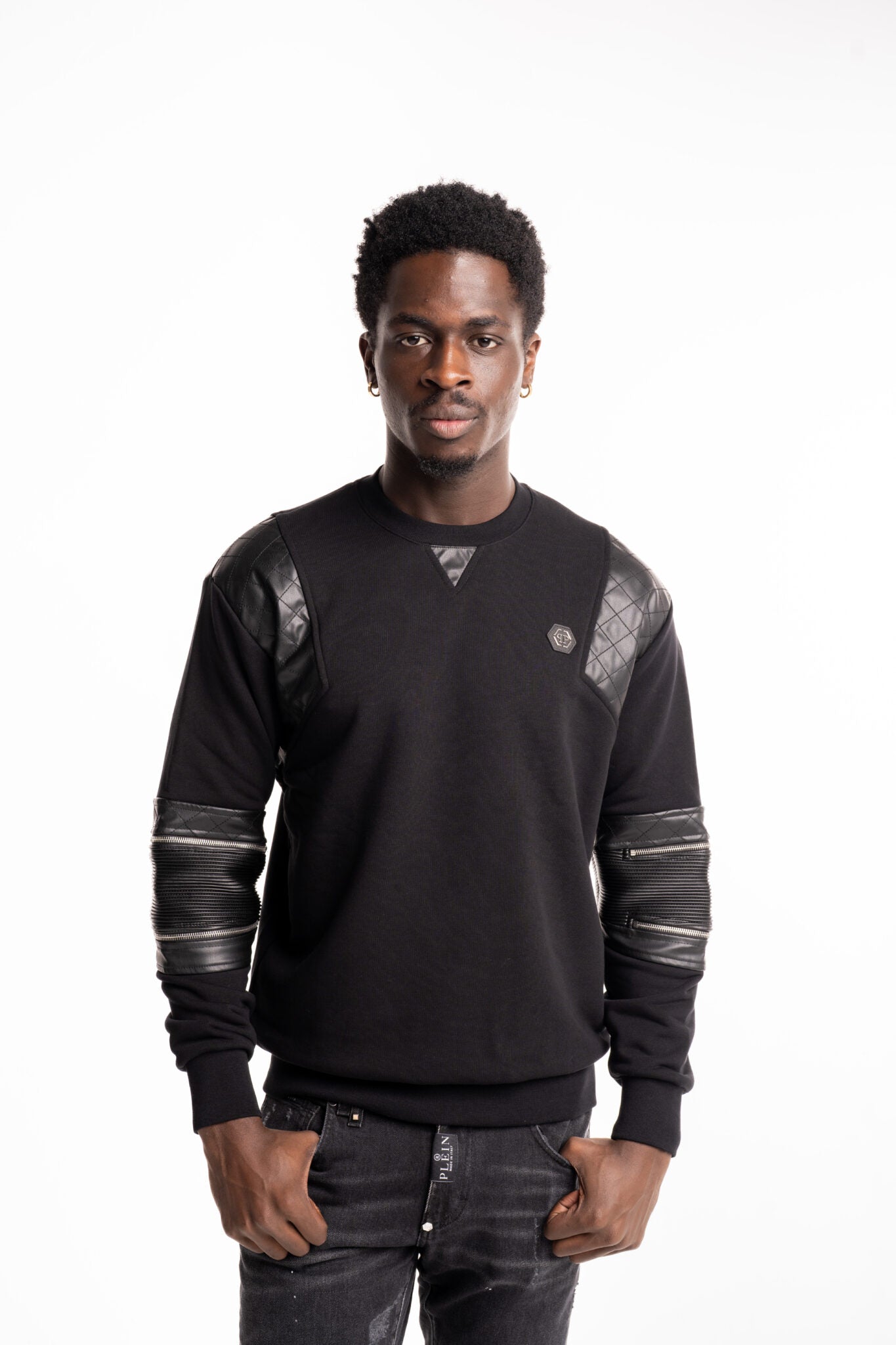 Philipp Plein Men's LS Sweatshirt MJO1241 PJO002N 02