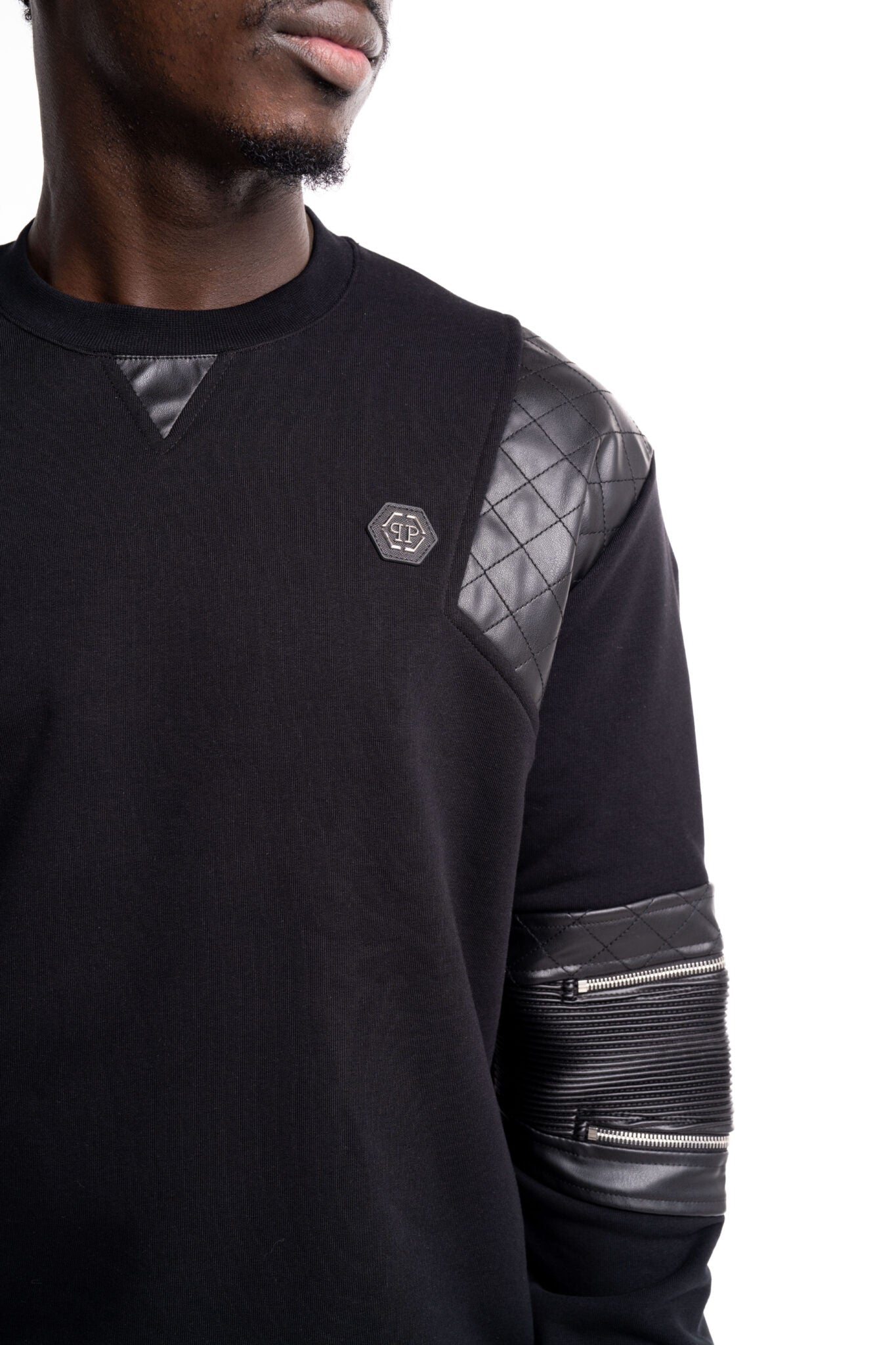 Philipp Plein Men's LS Sweatshirt MJO1241 PJO002N 02