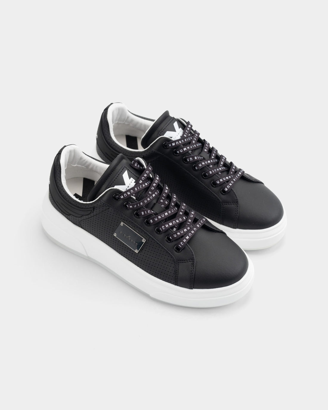 John Richmond Men's Shoes Action Leather Black | 31018-D