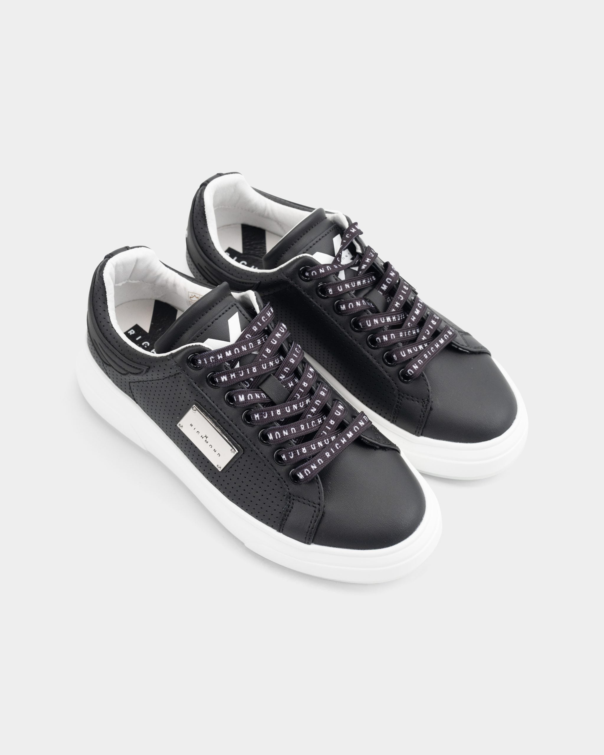 John Richmond Ladies Shoe Action Leather Black | 30920-E