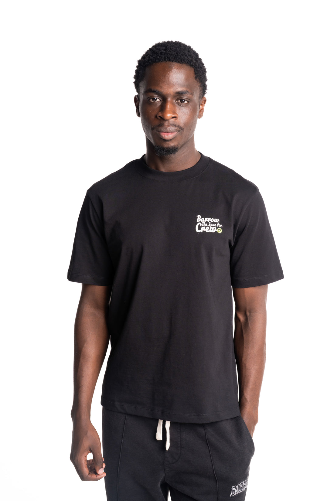 Barrow Men's Jersey T Shirt | S6BWUATH077-Black