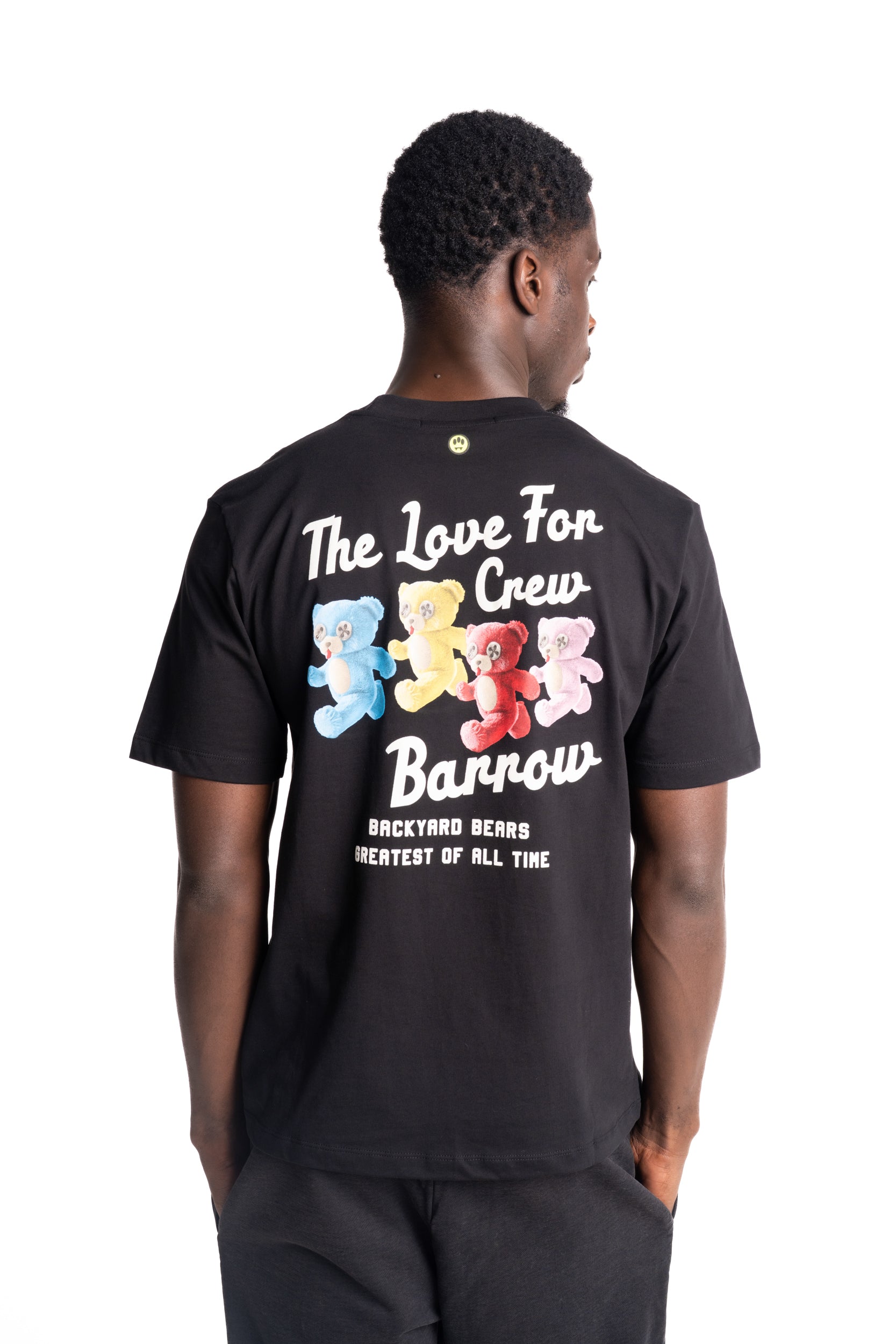 Barrow Men's Jersey T Shirt | S6BWUATH077-Black