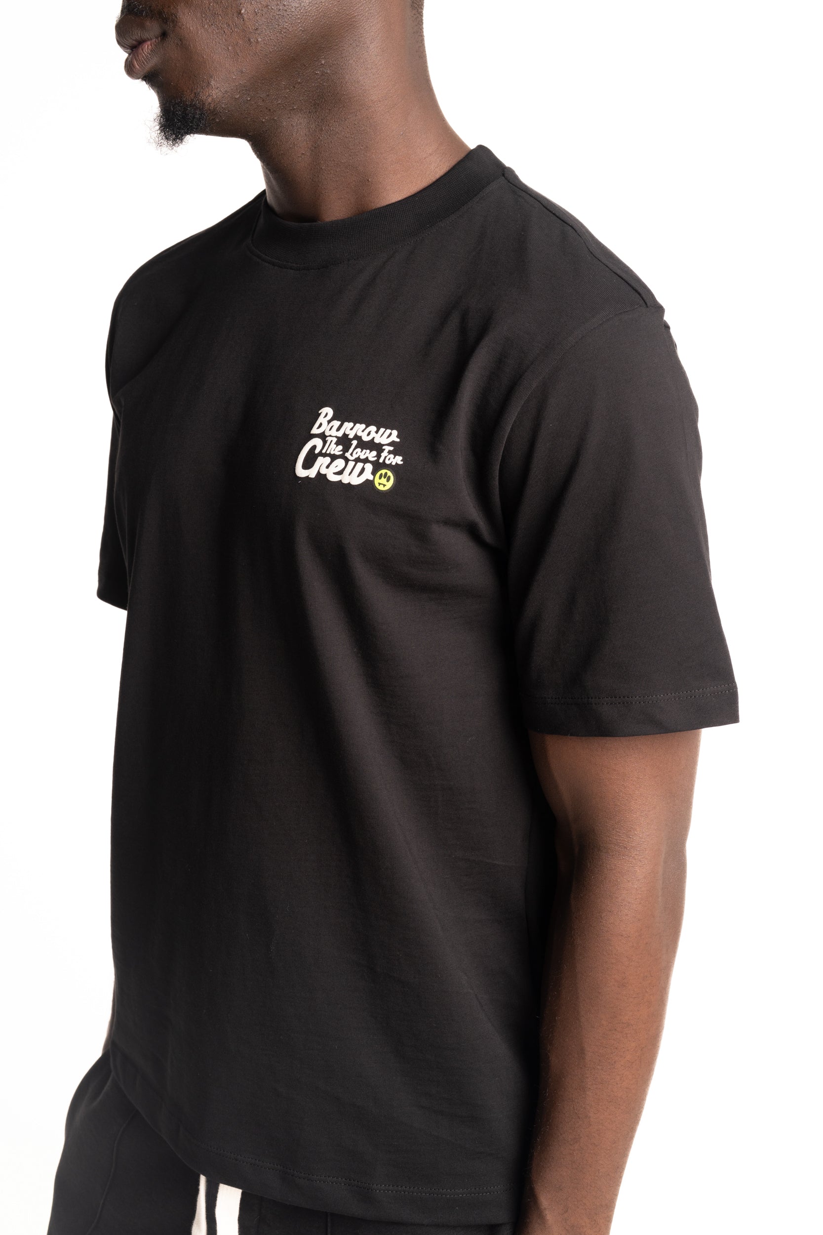 Barrow Men's Jersey T Shirt | S6BWUATH077-Black